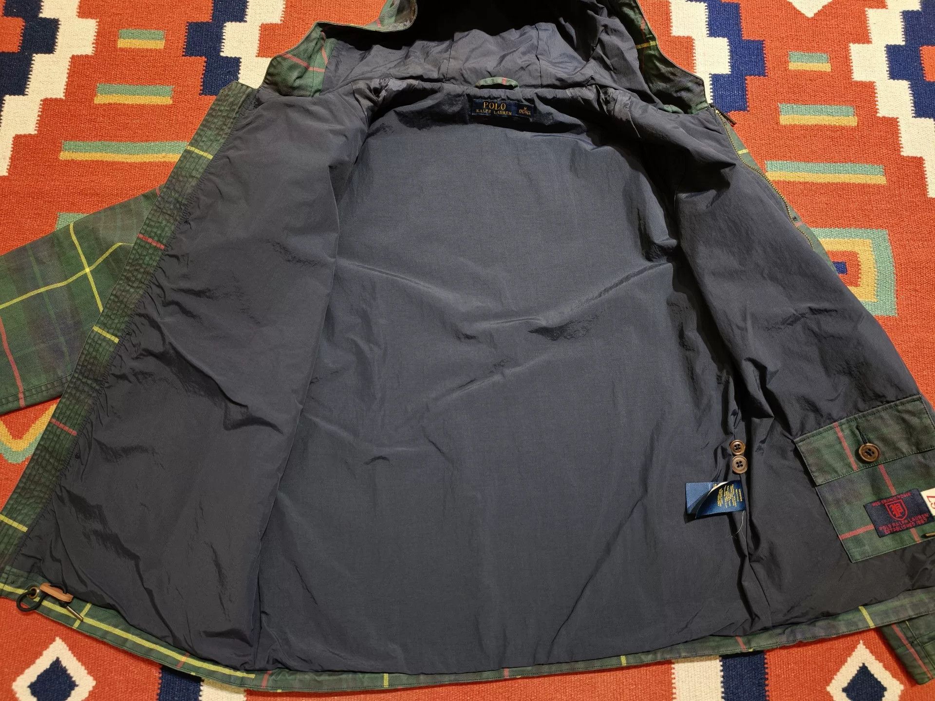 Polo Ralph Lauren Polo Ralph Lauren Classic Plaid Hooded Jacket Size US M / EU 48-50 / 2 - 7 Thumbnail
