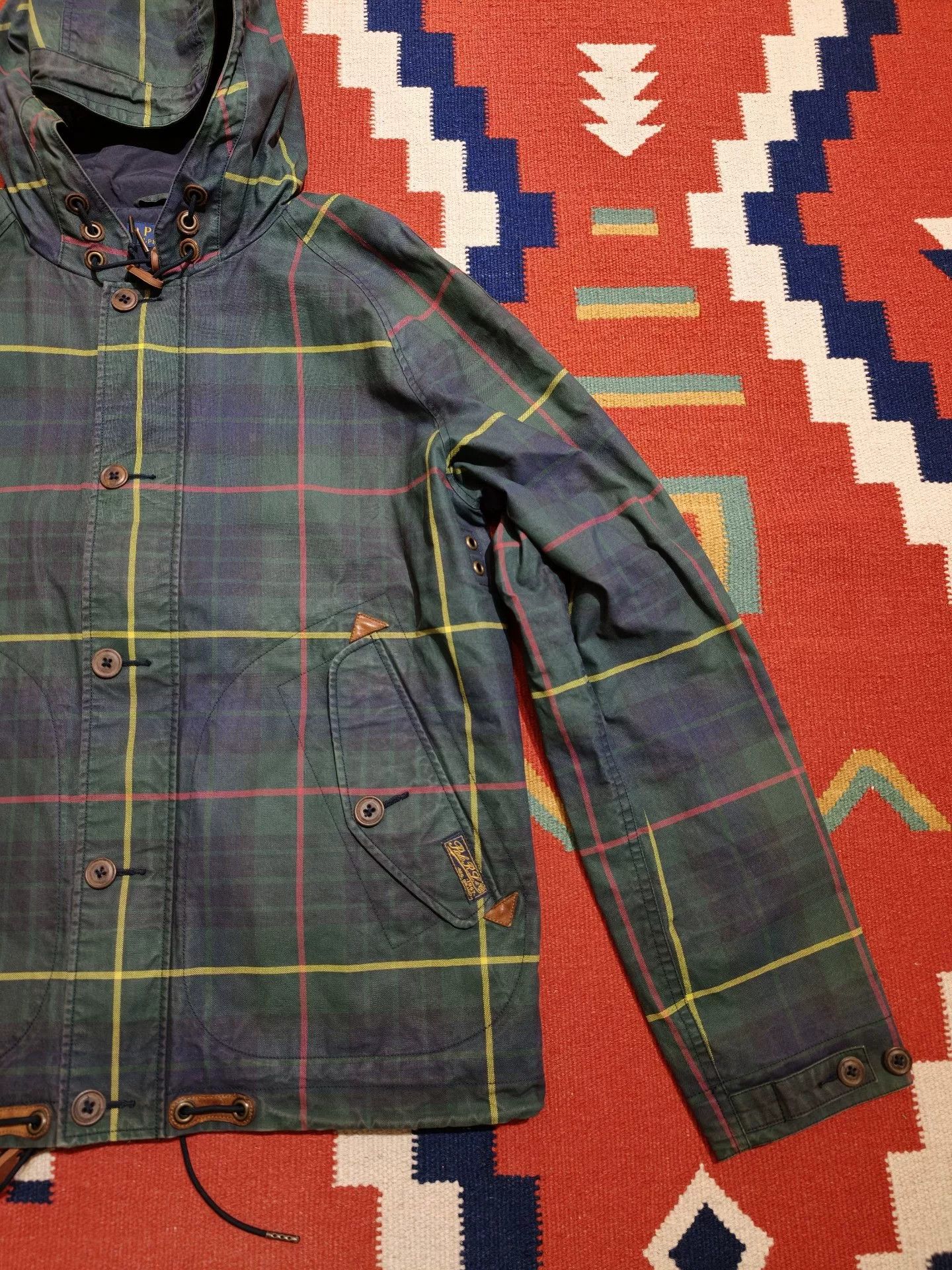 Polo Ralph Lauren Polo Ralph Lauren Classic Plaid Hooded Jacket Size US M / EU 48-50 / 2 - 6 Thumbnail