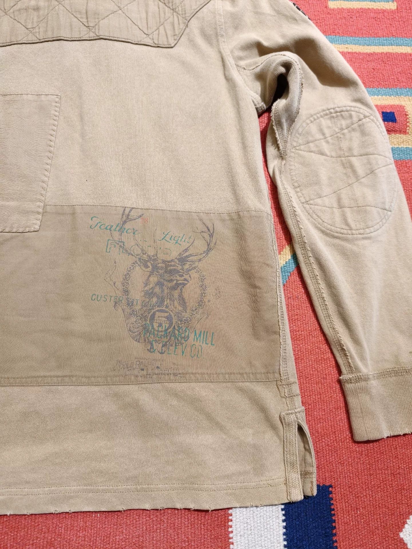RRL Ralph Lauren Vintage Polo Ralph Lauren Rugby Polo Size US M / EU 48-50 / 2 - 6 Thumbnail