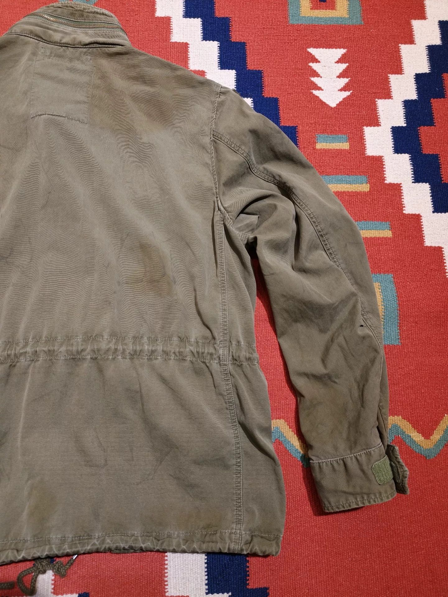 RRL Ralph Lauren Ralph Lauren Distressed M65 Jacket Size US XL / EU 56 / 4 - 9 Thumbnail