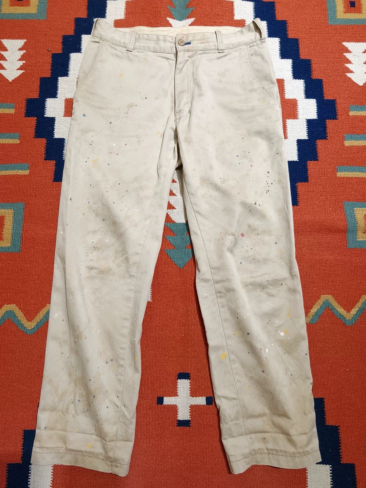 Neighborhood Neighborhood Limited Splatter Artist Pants Size US 34 / EU 50 - 3 Thumbnail
