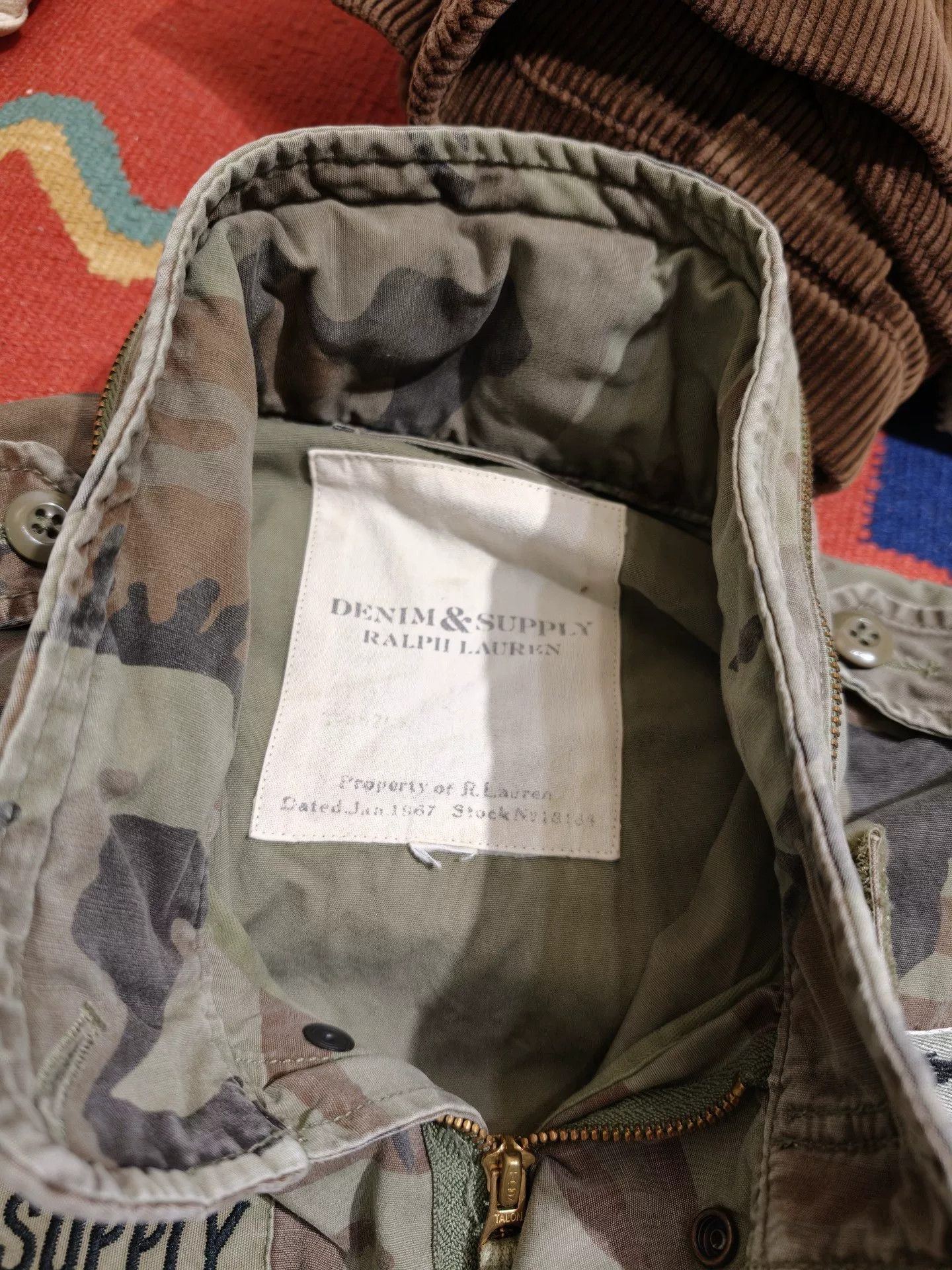 Denim & Supply Ralph Lauren Ralph Lauren Distressed Camo M65 Jacket Size US M / EU 48-50 / 2 - 5 Thumbnail