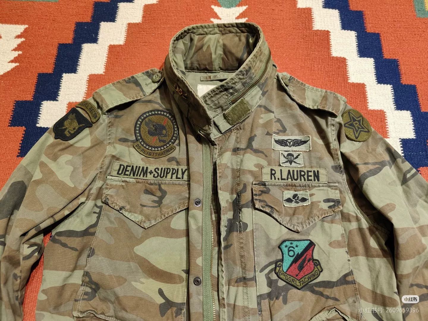 Denim & Supply Ralph Lauren Ralph Lauren Distressed Camo M65 Jacket Size US M / EU 48-50 / 2 - 4 Thumbnail