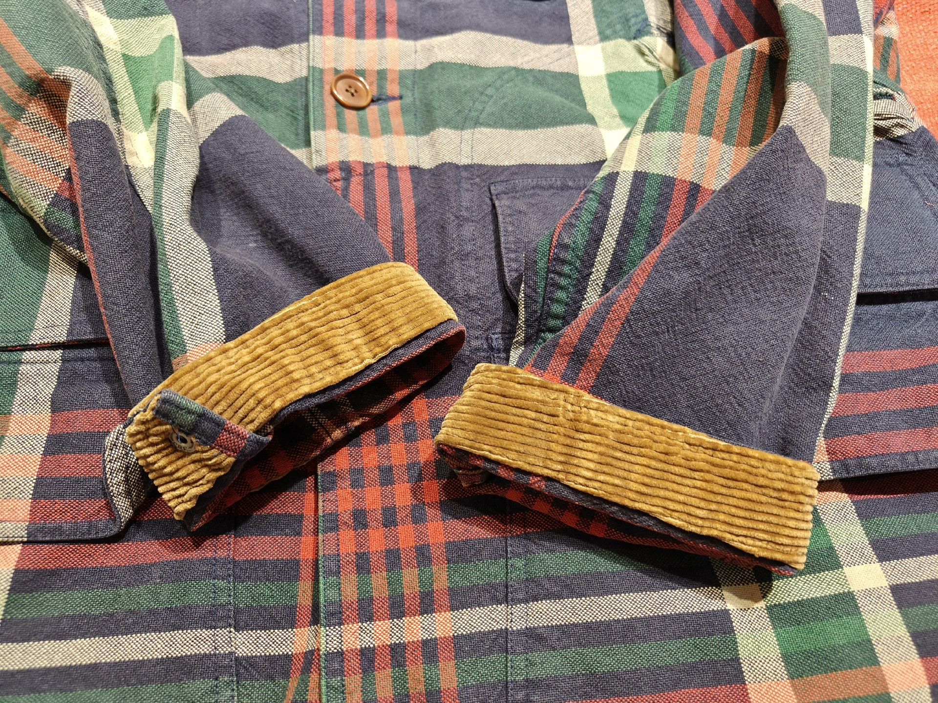 VINNY's Vintage RRL Polo Ralph Lauren Plaid Jacket Size US M / EU 48-50 / 2 - 4 Thumbnail