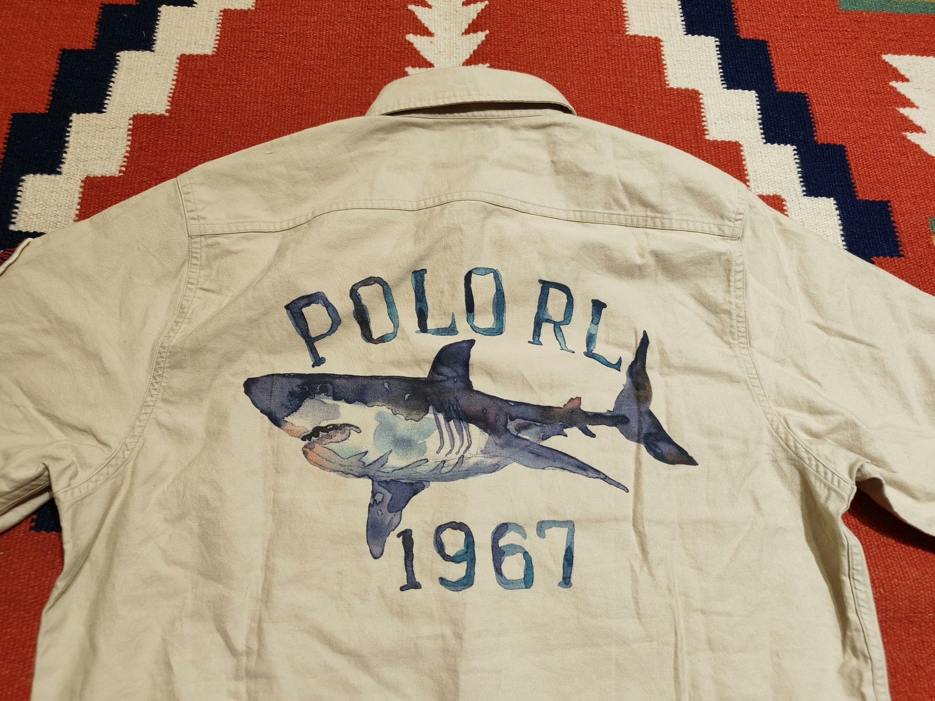 RRL Ralph Lauren Polo RRL 2003 Fishing Contest Shirt Size US L / EU 52-54 / 3 - 7 Thumbnail