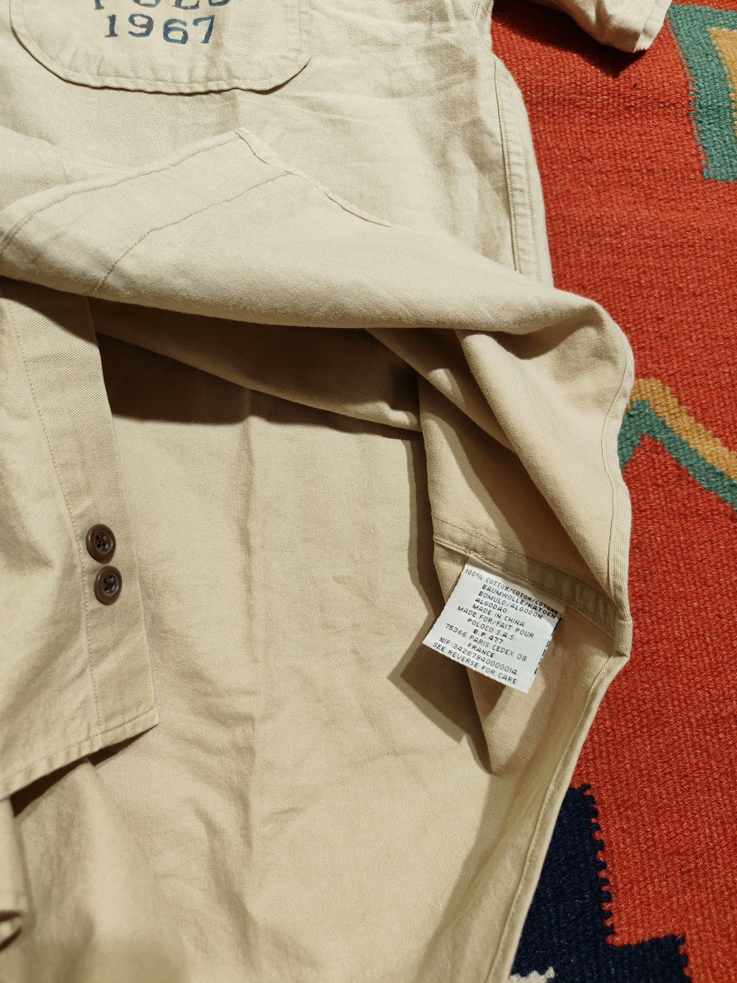 RRL Ralph Lauren Polo RRL 2003 Fishing Contest Shirt Size US L / EU 52-54 / 3 - 5 Thumbnail