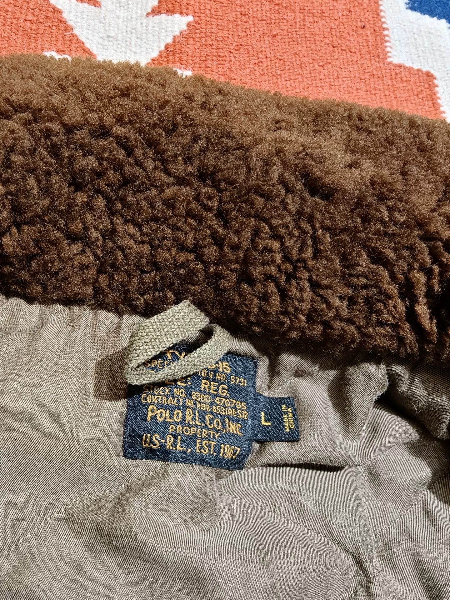 RRL Ralph Lauren Polo Ralph Lauren RRL B15 Down Flight Jacket Size US L / EU 52-54 / 3 - 7 Thumbnail