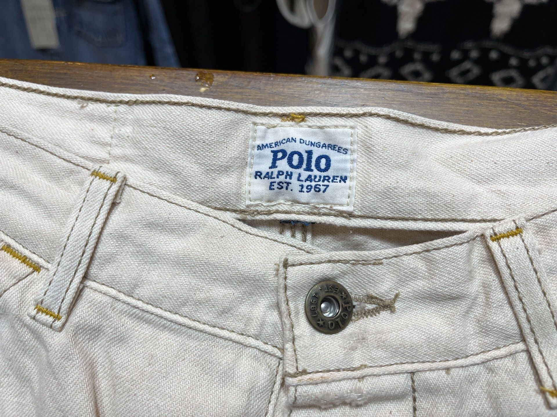 RRL Ralph Lauren RRL Double RL Distressed Cargo Pants Size US 30 / EU 46 - 3 Thumbnail