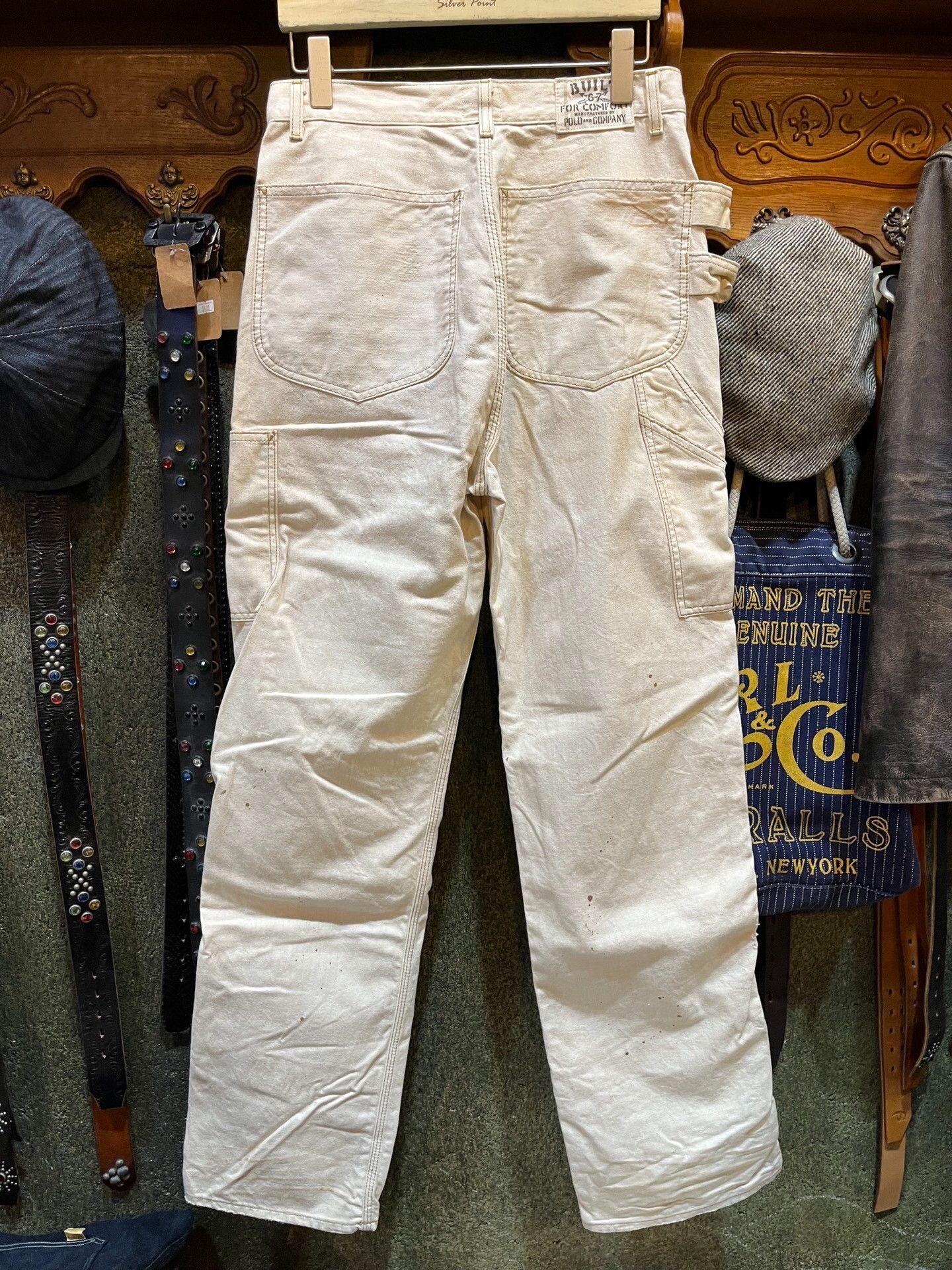 RRL Ralph Lauren RRL Double RL Distressed Cargo Pants Size US 30 / EU 46 - 2 Thumbnail