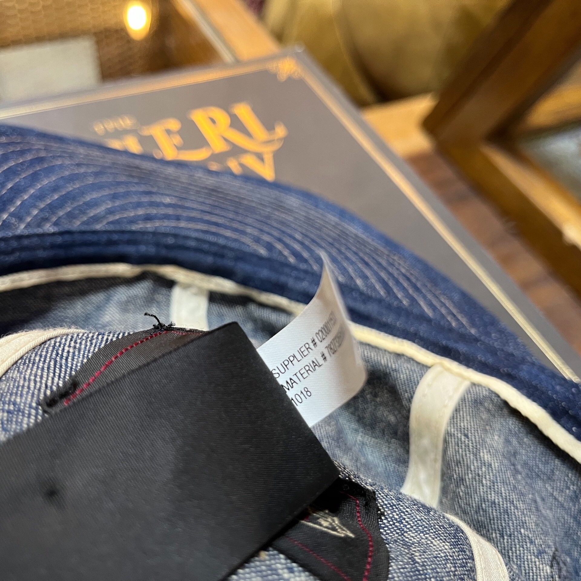 RRL Ralph Lauren RRL Double RL Engineer Cap M 59cm Size ONE SIZE - 5 Thumbnail