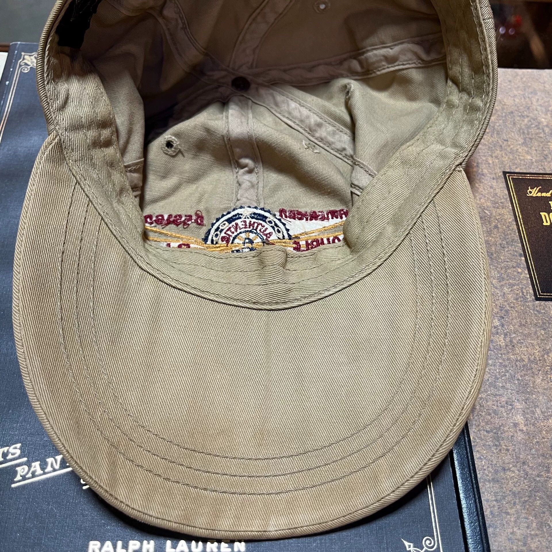 RRL Ralph Lauren RRL Double RL Trucker Baseball Cap Size ONE SIZE - 7 Thumbnail