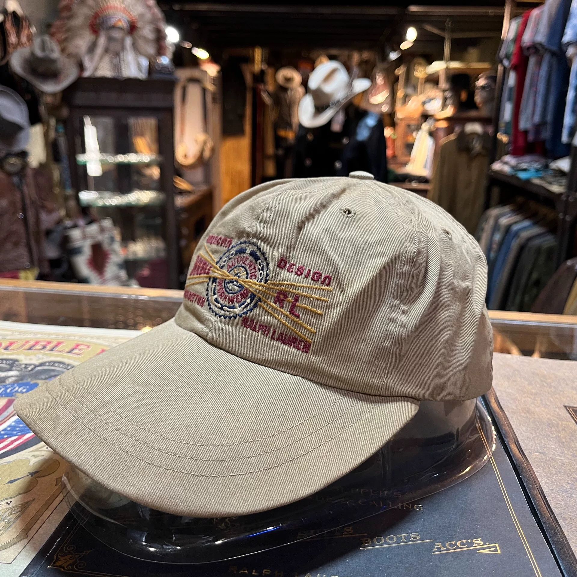 RRL Ralph Lauren RRL Double RL Trucker Baseball Cap Size ONE SIZE - 3 Thumbnail