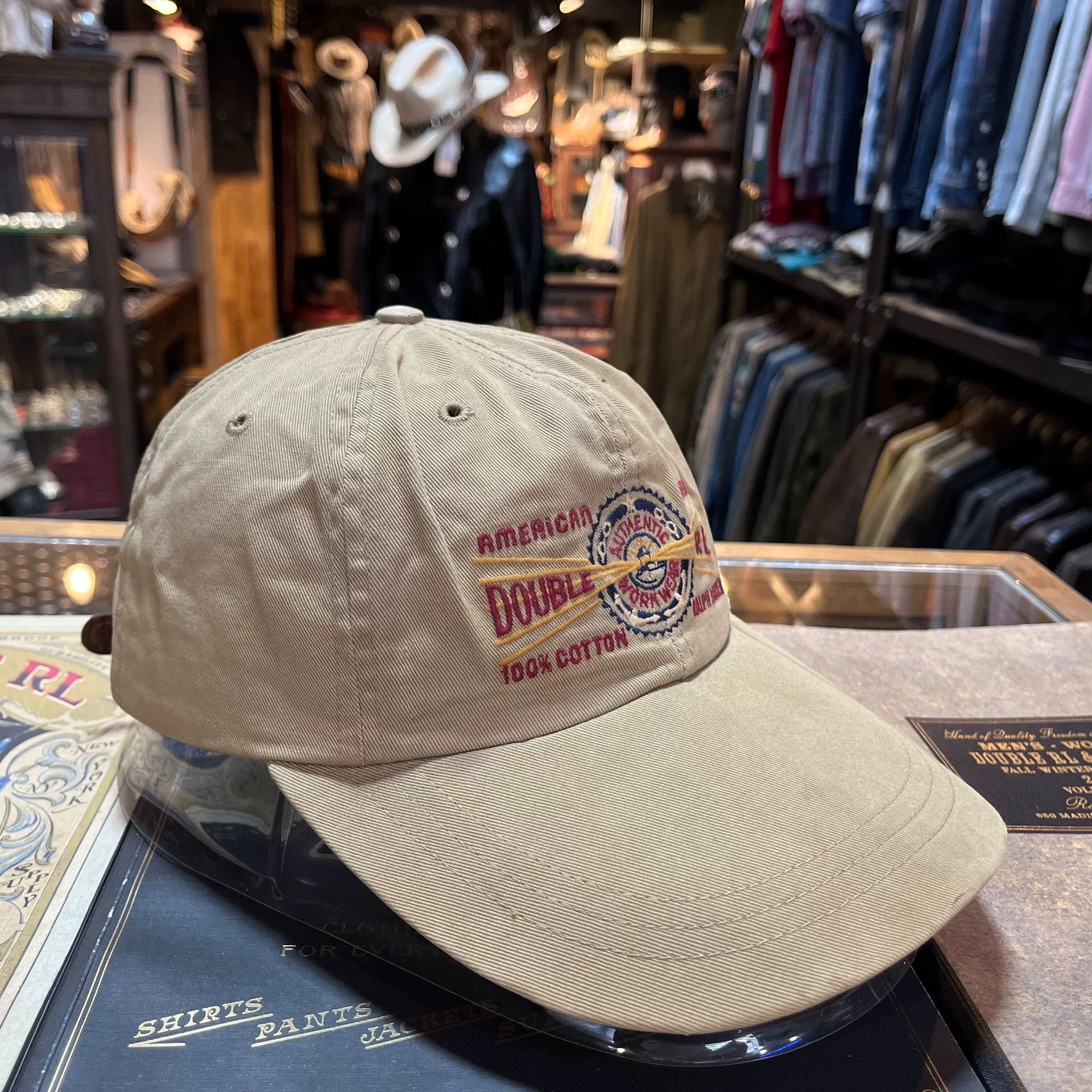 RRL Ralph Lauren RRL Double RL Trucker Baseball Cap Size ONE SIZE - 2 Thumbnail