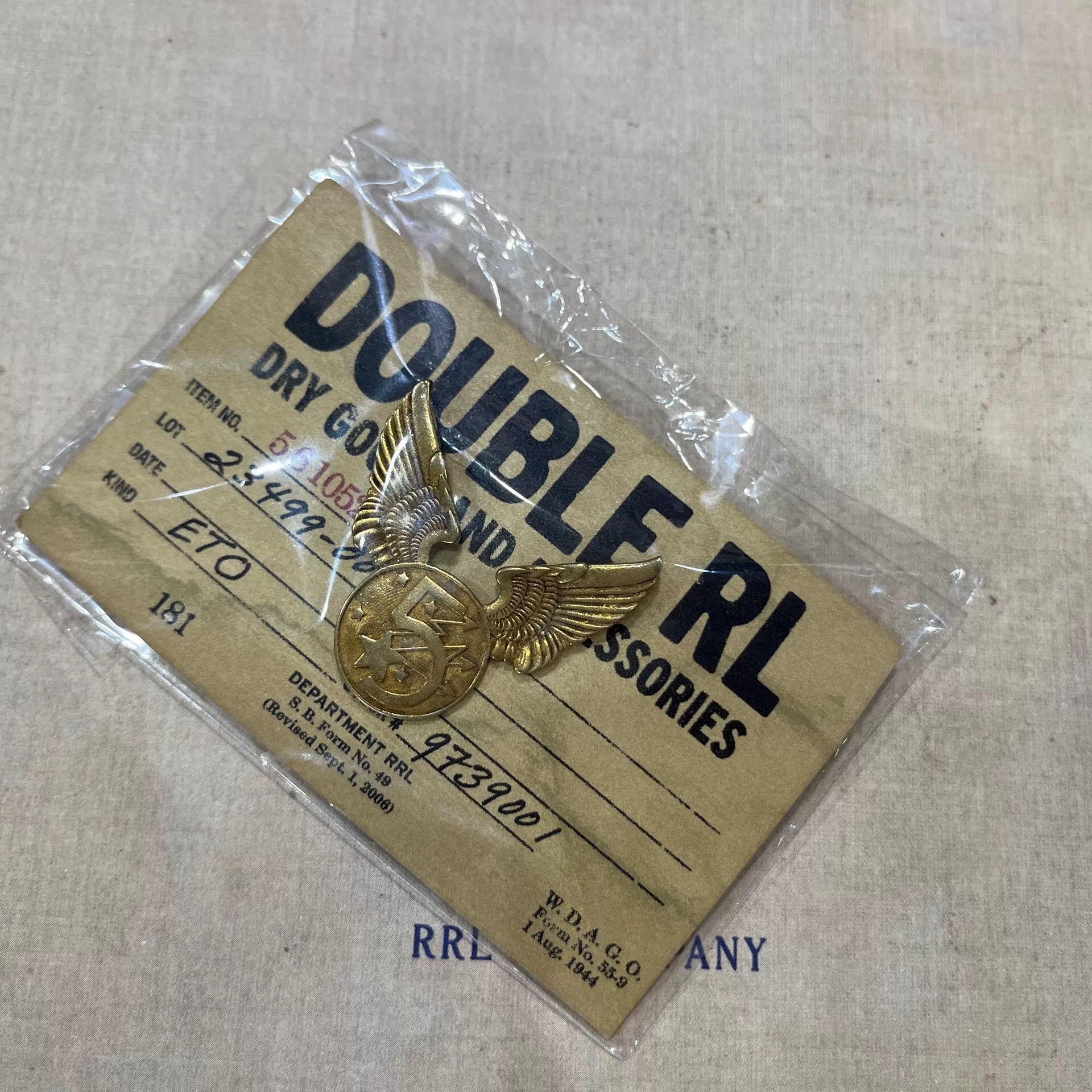RRL Ralph Lauren RRL 5th Squadron Badge Accessory Size ONE SIZE - 2 Thumbnail