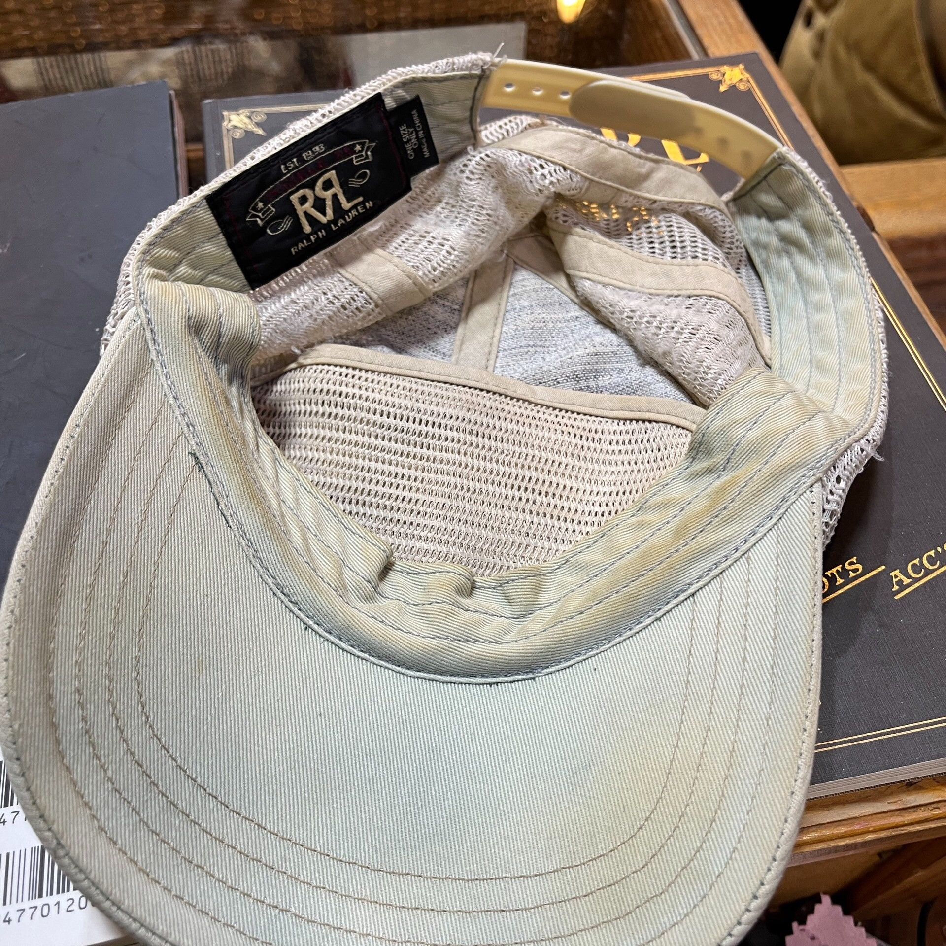 RRL Ralph Lauren RRL Double RL Ralph Lauren Baseball Cap Size ONE SIZE - 4 Thumbnail