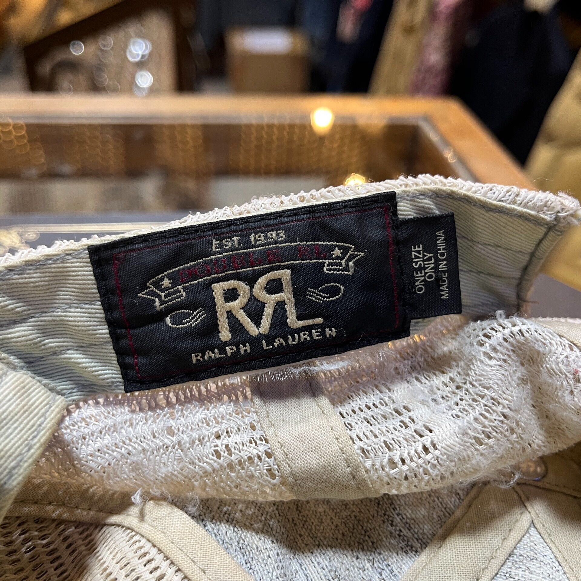 RRL Ralph Lauren RRL Double RL Ralph Lauren Baseball Cap Size ONE SIZE - 3 Thumbnail
