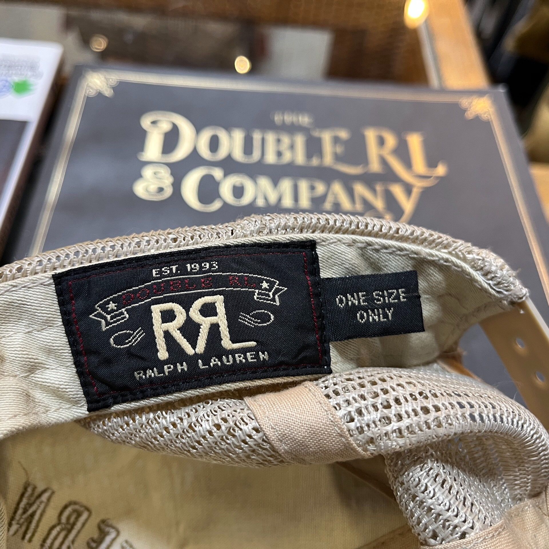 RRL Ralph Lauren RRL Double RL Western Baseball Cap Size ONE SIZE - 5 Thumbnail