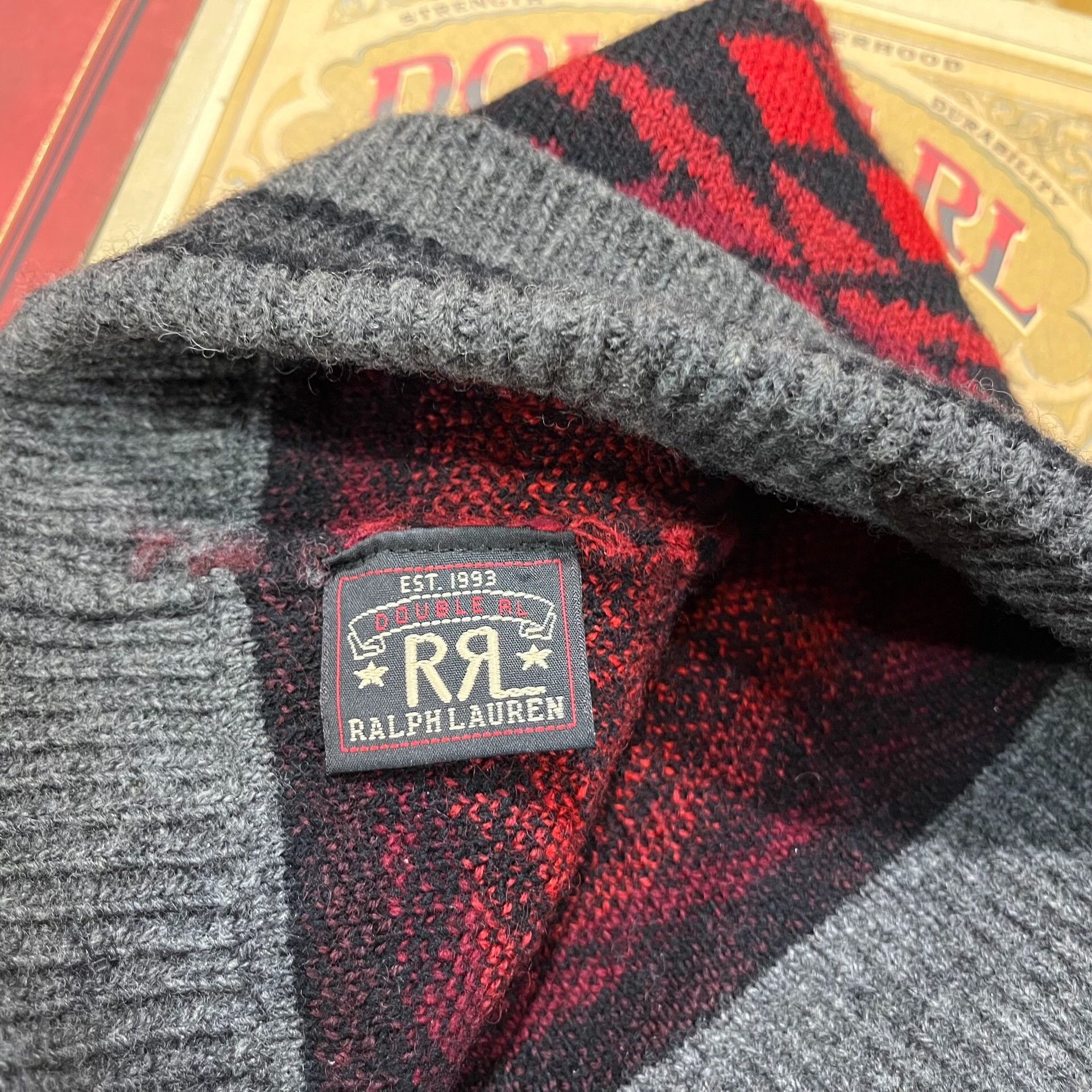 RRL Ralph Lauren RRL Navajo Knit Wool Beanie Size ONE SIZE - 4 Thumbnail