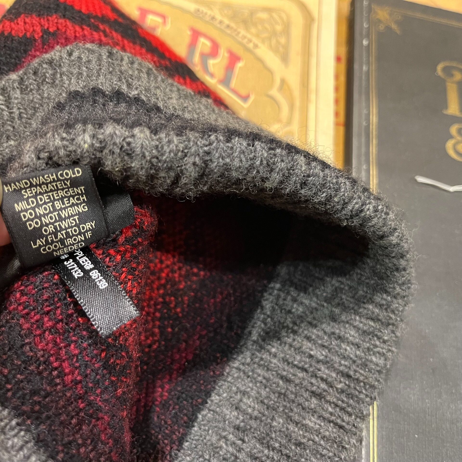 RRL Ralph Lauren RRL Navajo Knit Wool Beanie Size ONE SIZE - 6 Thumbnail