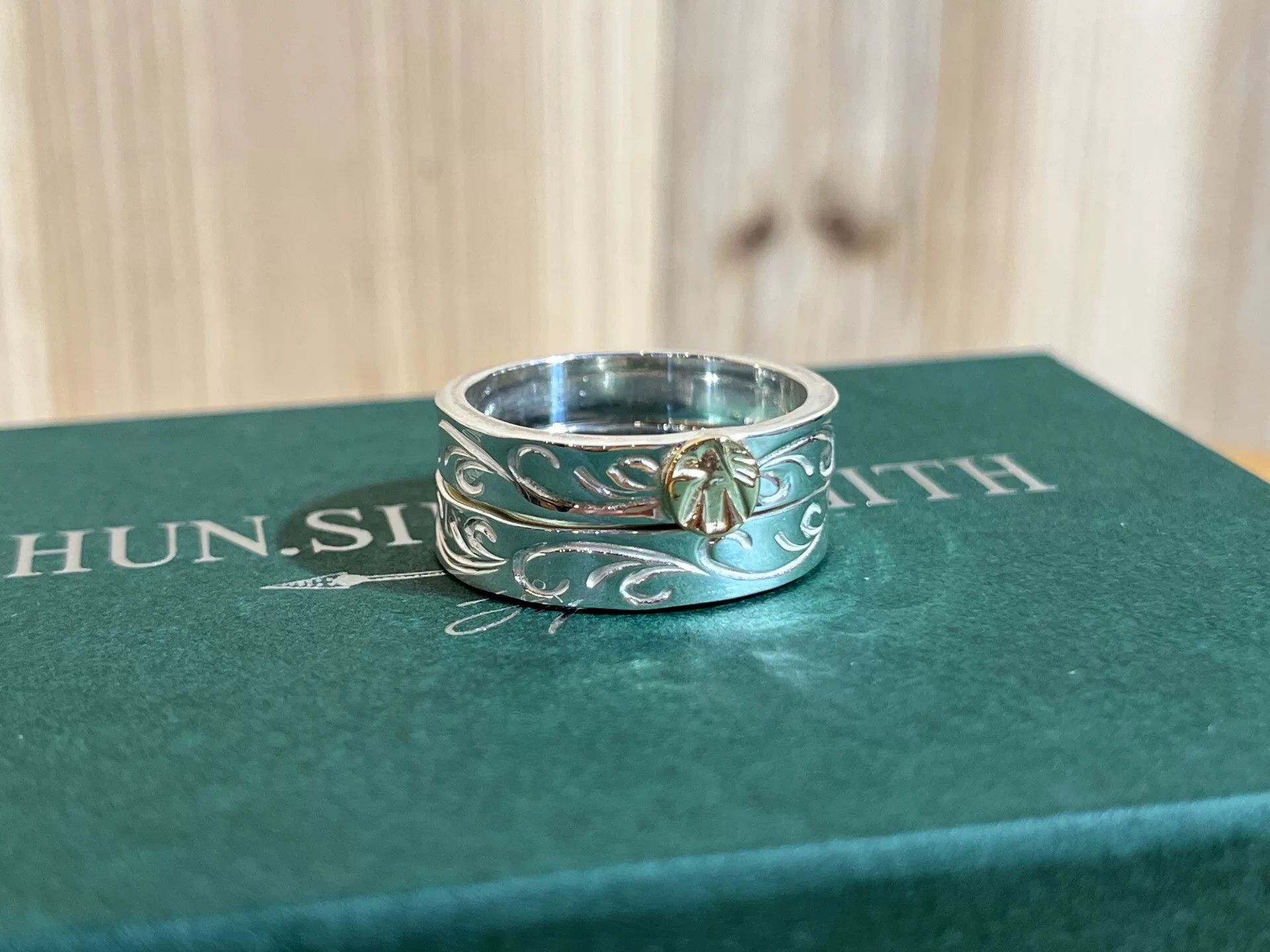 junhashimoto Katou Shun Narrow Arabesque Ring Size ONE SIZE - 3 Thumbnail
