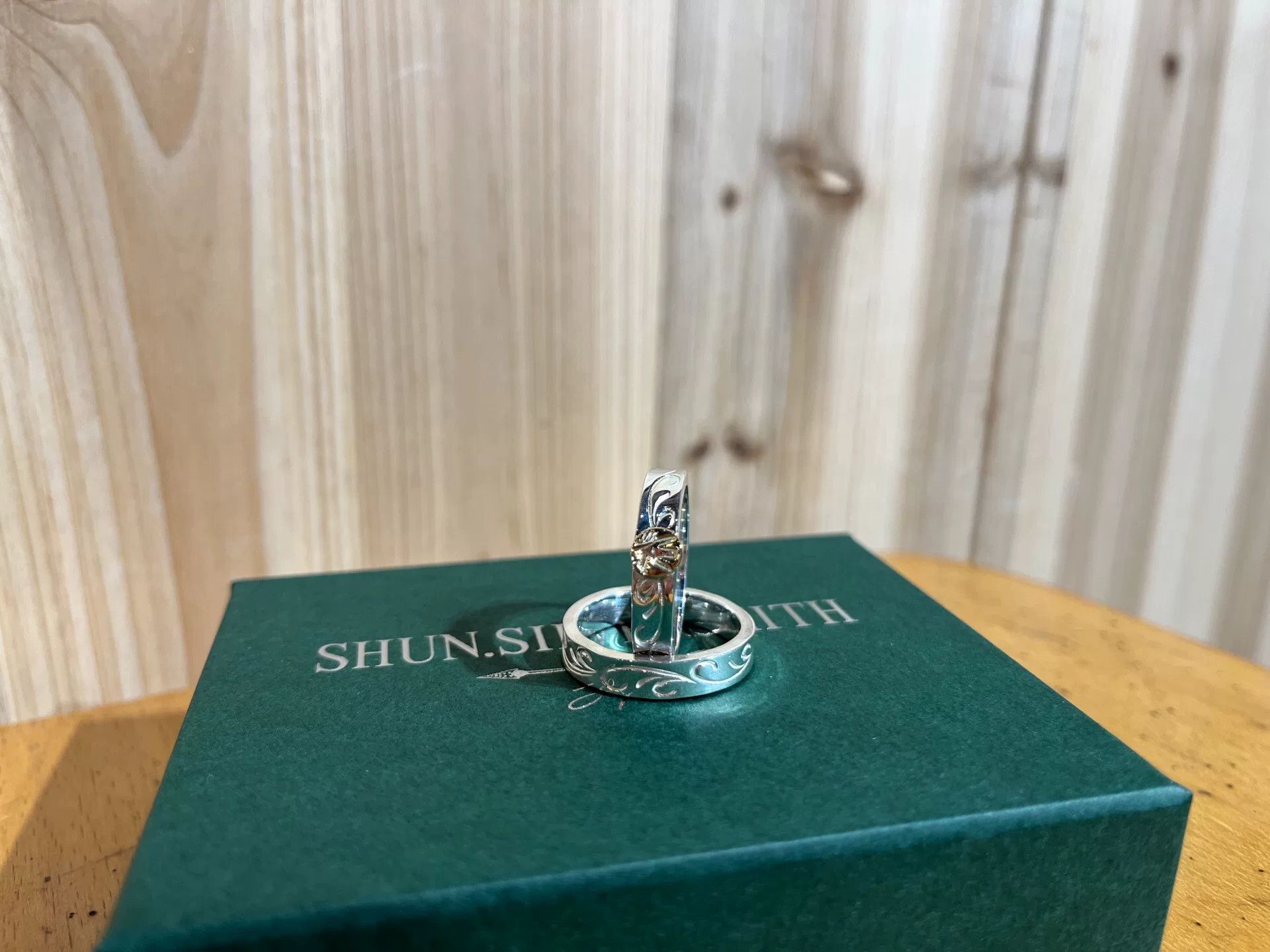 junhashimoto Katou Shun Narrow Arabesque Ring Size ONE SIZE - 2 Thumbnail