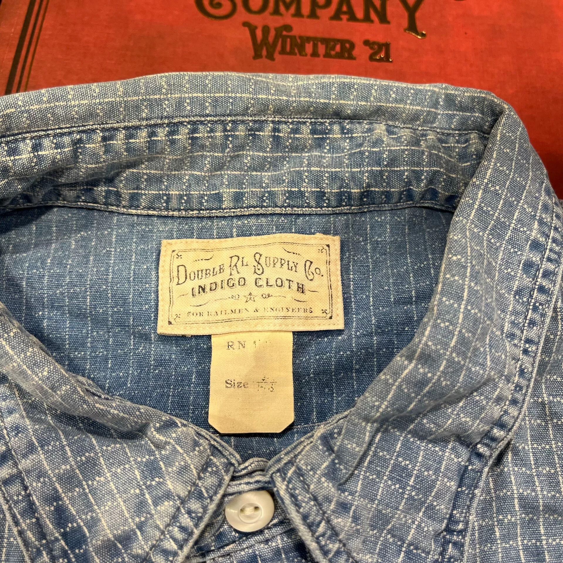 RRL Ralph Lauren RRL Double RL Ralph Lauren Shirt Size US M / EU 48-50 / 2 - 4 Thumbnail