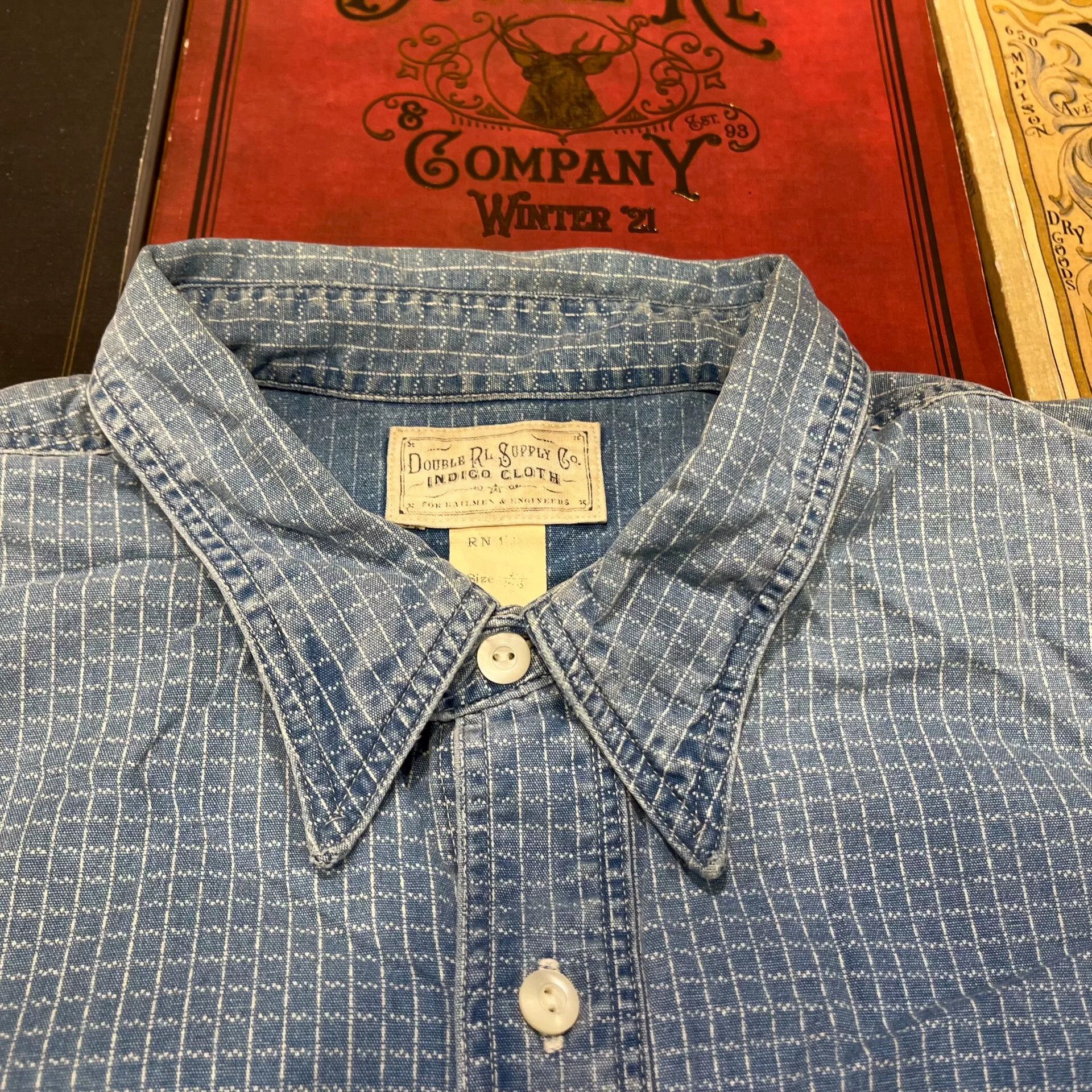 RRL Ralph Lauren RRL Double RL Ralph Lauren Shirt Size US M / EU 48-50 / 2 - 3 Thumbnail