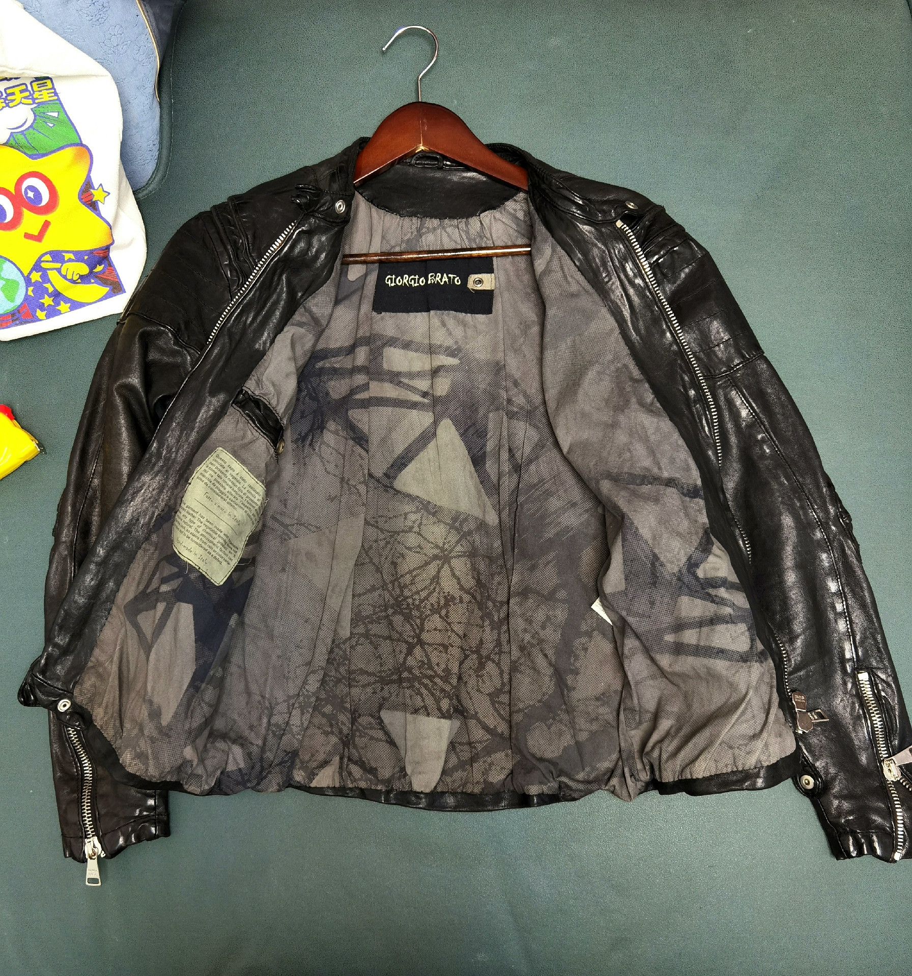 Giorgio Brato Giorgio Brato Biker Leather Jacket Size US S / EU 44-46 / 1 - 5 Thumbnail