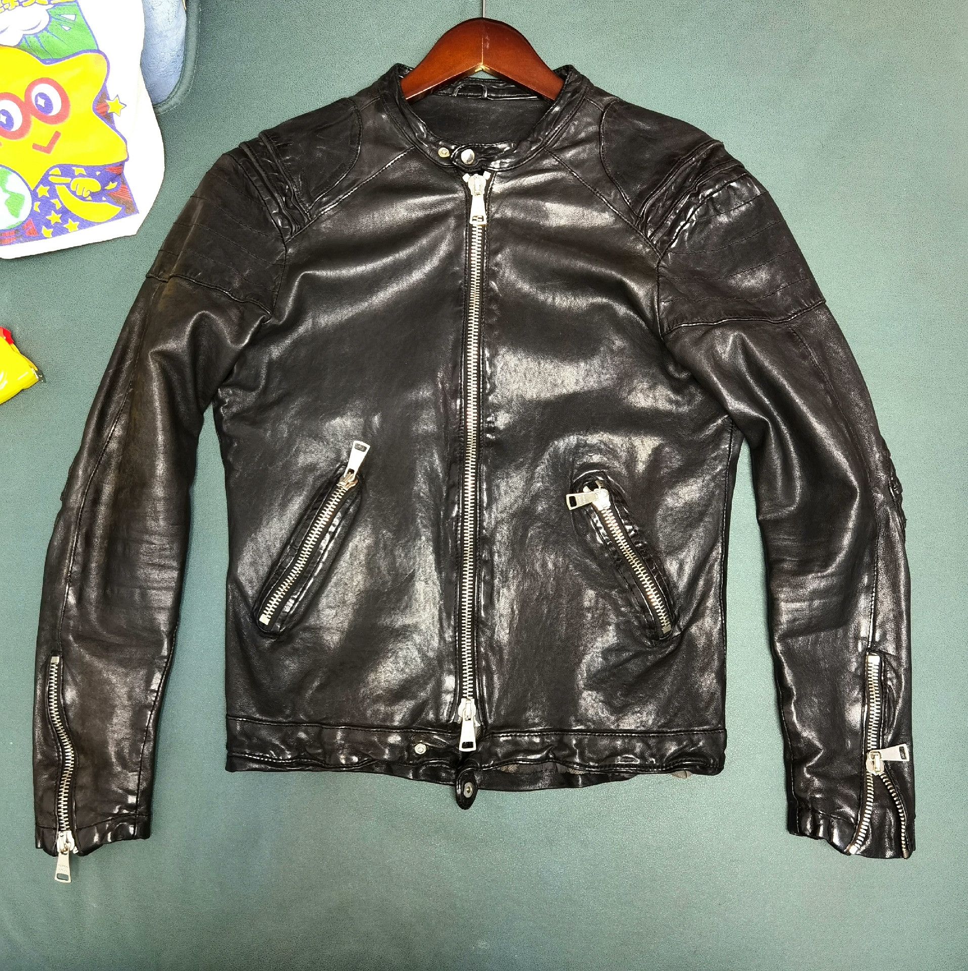 Giorgio Brato Giorgio Brato Biker Leather Jacket Size US S / EU 44-46 / 1 - 3 Thumbnail