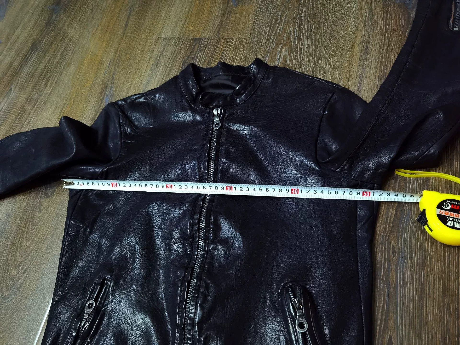 Isamu Katayama Backlash Backlash Yuki Katayama Purple Leather Jacket Size US M / EU 48-50 / 2 - 3 Thumbnail
