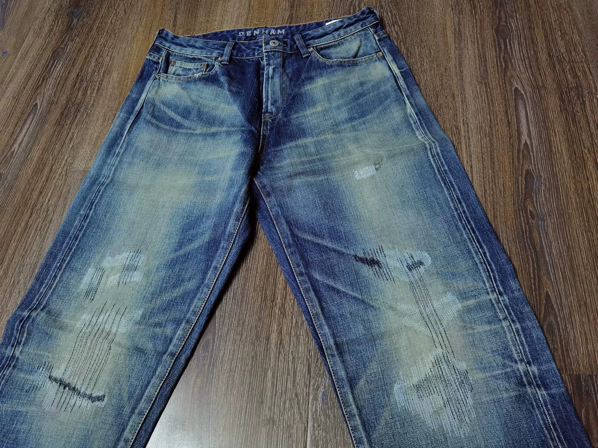 DENHAM DENHAM Blue Jeans Size US 32 / EU 48 - 2 Thumbnail