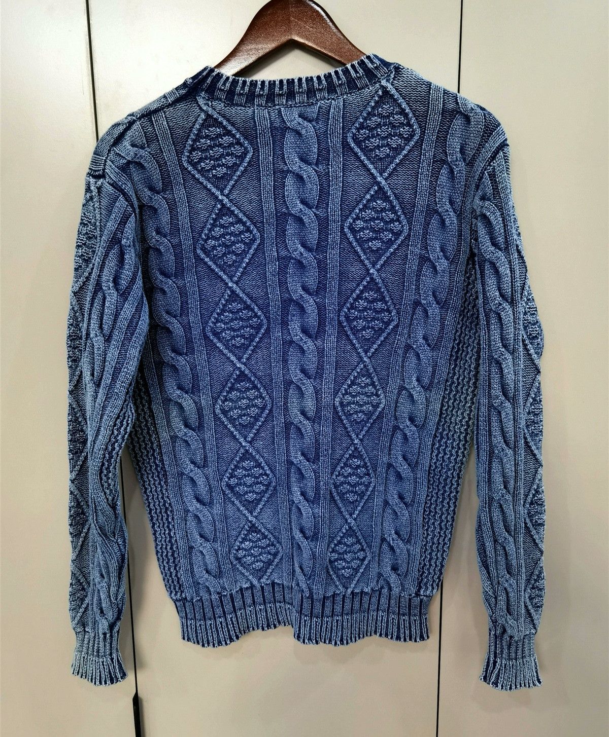 Hysteric Glamour Hysteric Glamour Vintage Indigo Skull Knit Size US M / EU 48-50 / 2 - 5 Thumbnail