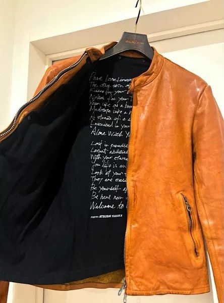 Isamu Katayama Backlash Backlash Rare Leather Jacket L Size Size US L / EU 52-54 / 3 - 4 Thumbnail
