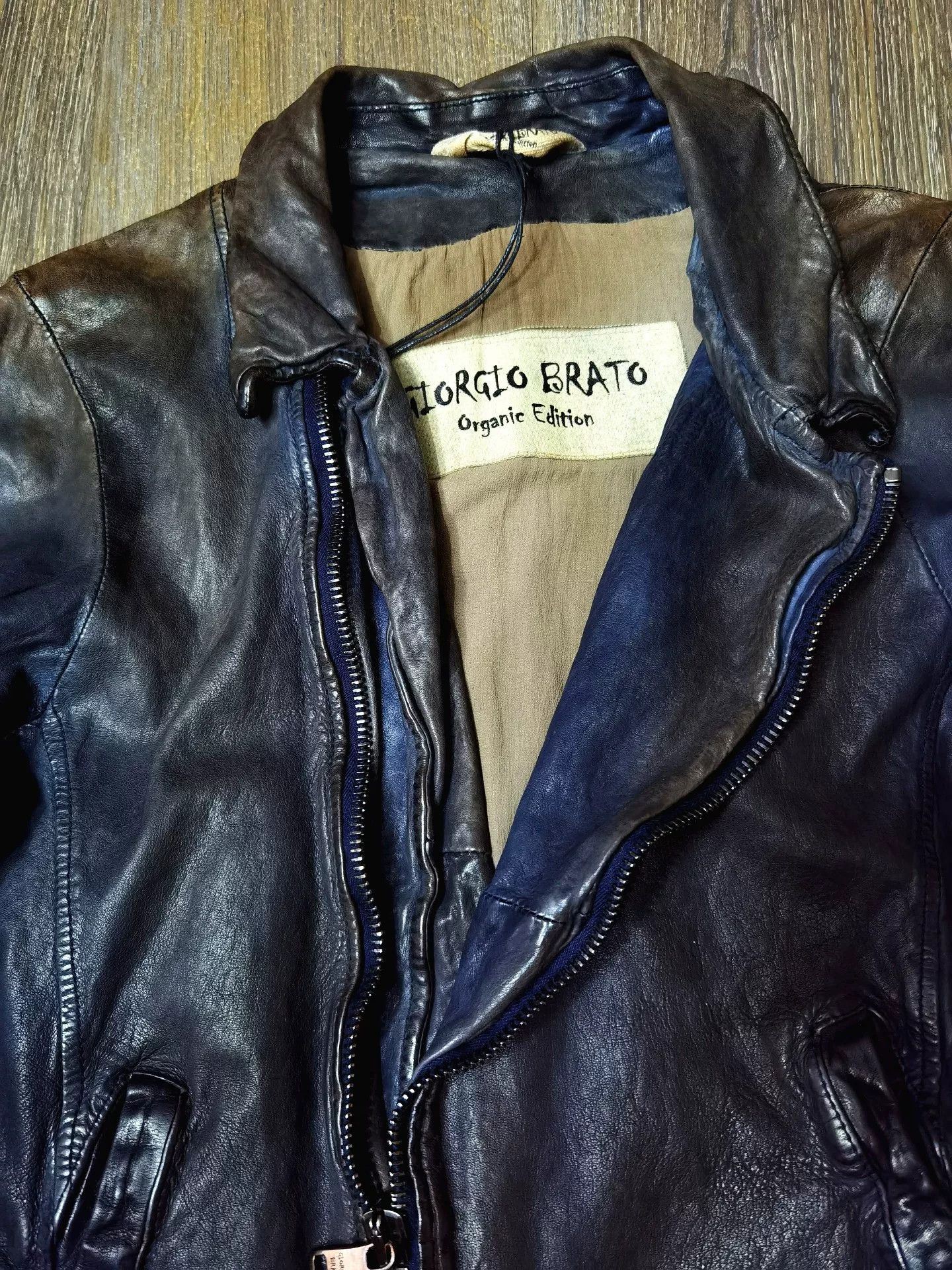Giorgio Brato Giorgio Brato Indigo Dyed Jacket Size US S / EU 44-46 / 1 - 2 Thumbnail