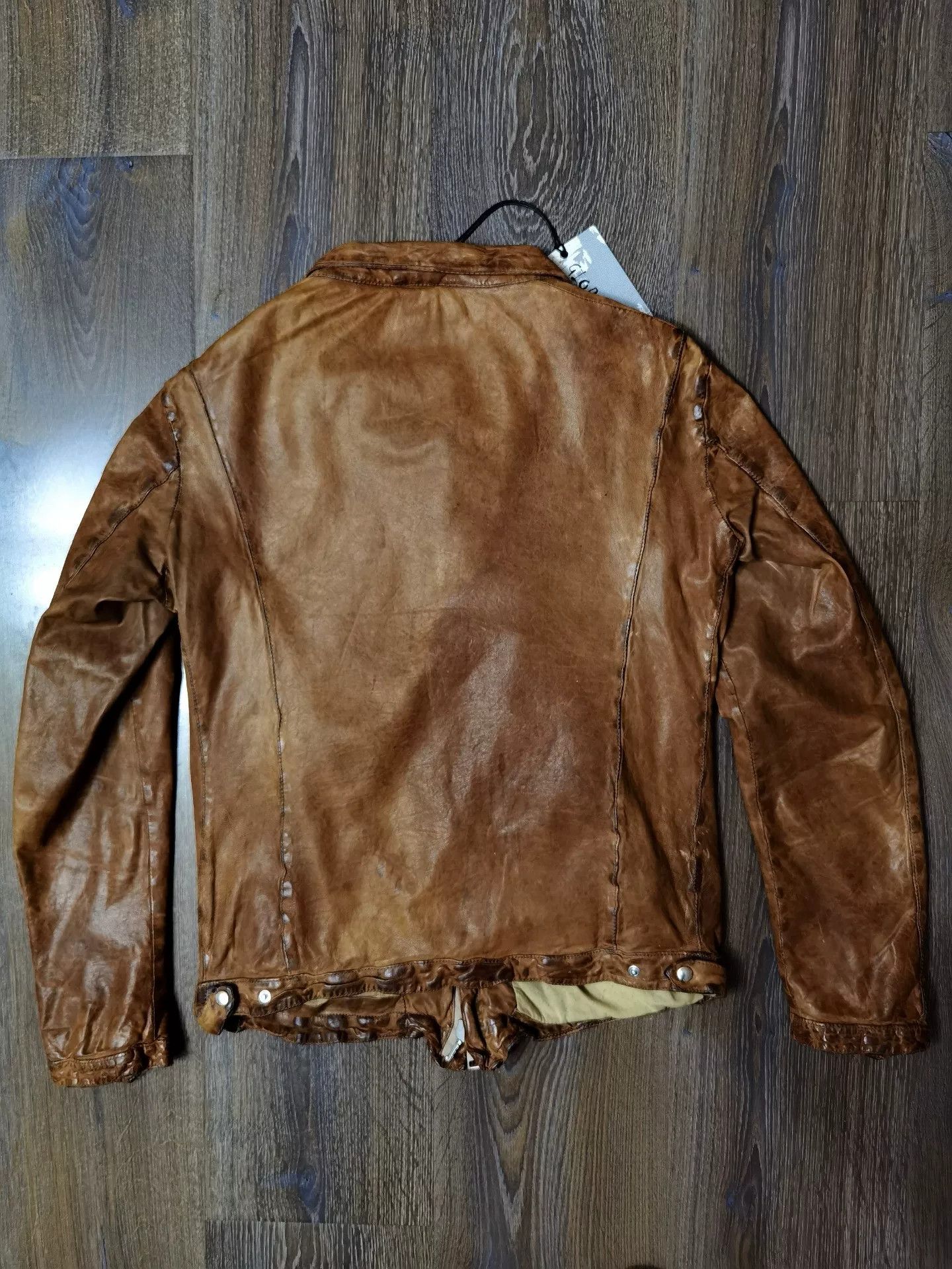 Giorgio Brato Giorgio Brato Leather Jacket Size 48 Size US M / EU 48-50 / 2 - 4 Thumbnail