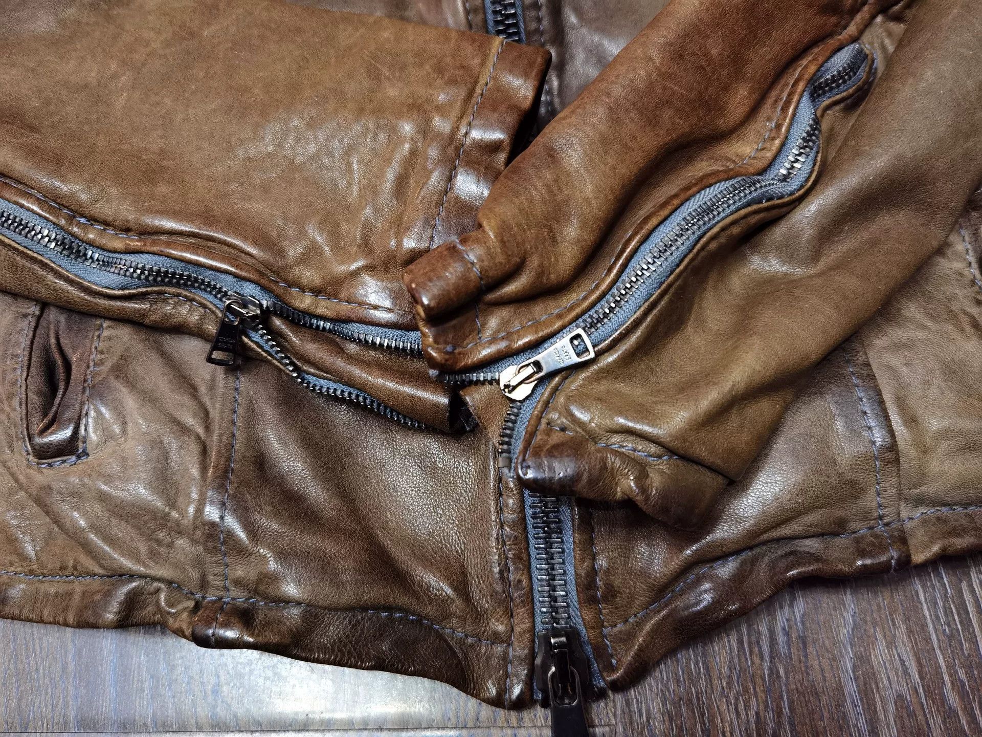 Giorgio Brato Giorgio Brato Leather Jacket Size US S / EU 44-46 / 1 - 3 Thumbnail