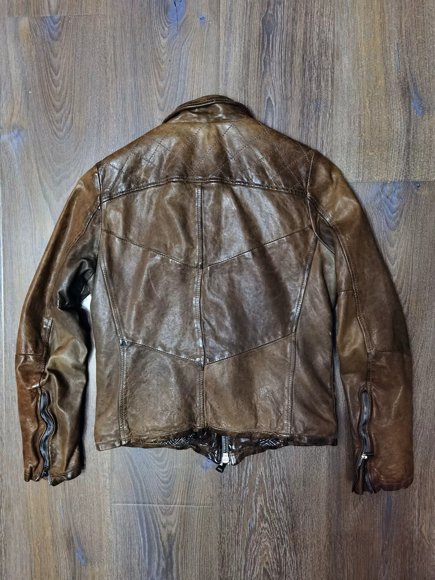 Giorgio Brato Giorgio Brato Leather Jacket Size US S / EU 44-46 / 1 - 5 Thumbnail