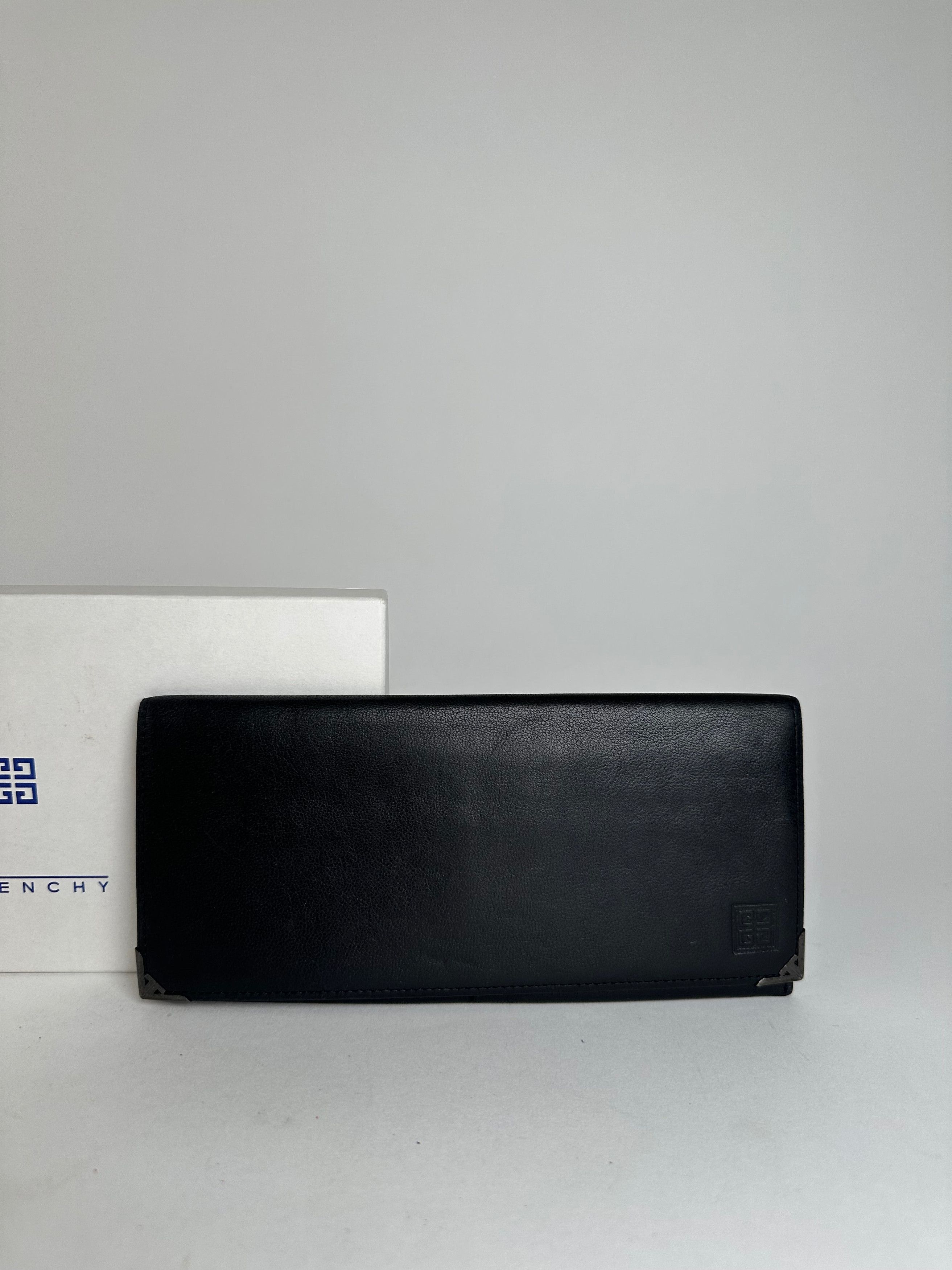 Givenchy Vintage Leather ID Holder Black Size ONE SIZE - 5 Thumbnail