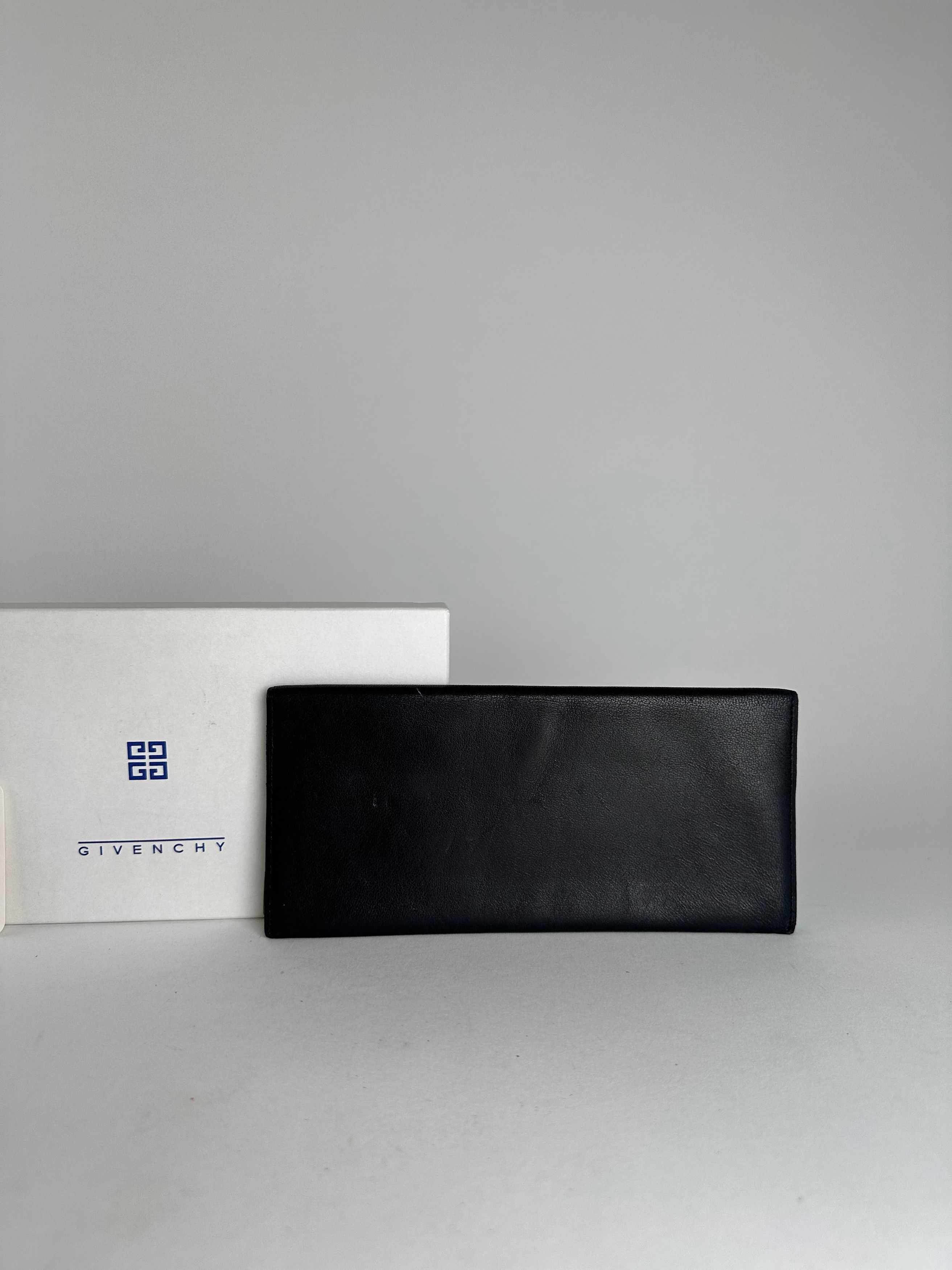 Givenchy Vintage Leather ID Holder Black Size ONE SIZE - 7 Thumbnail