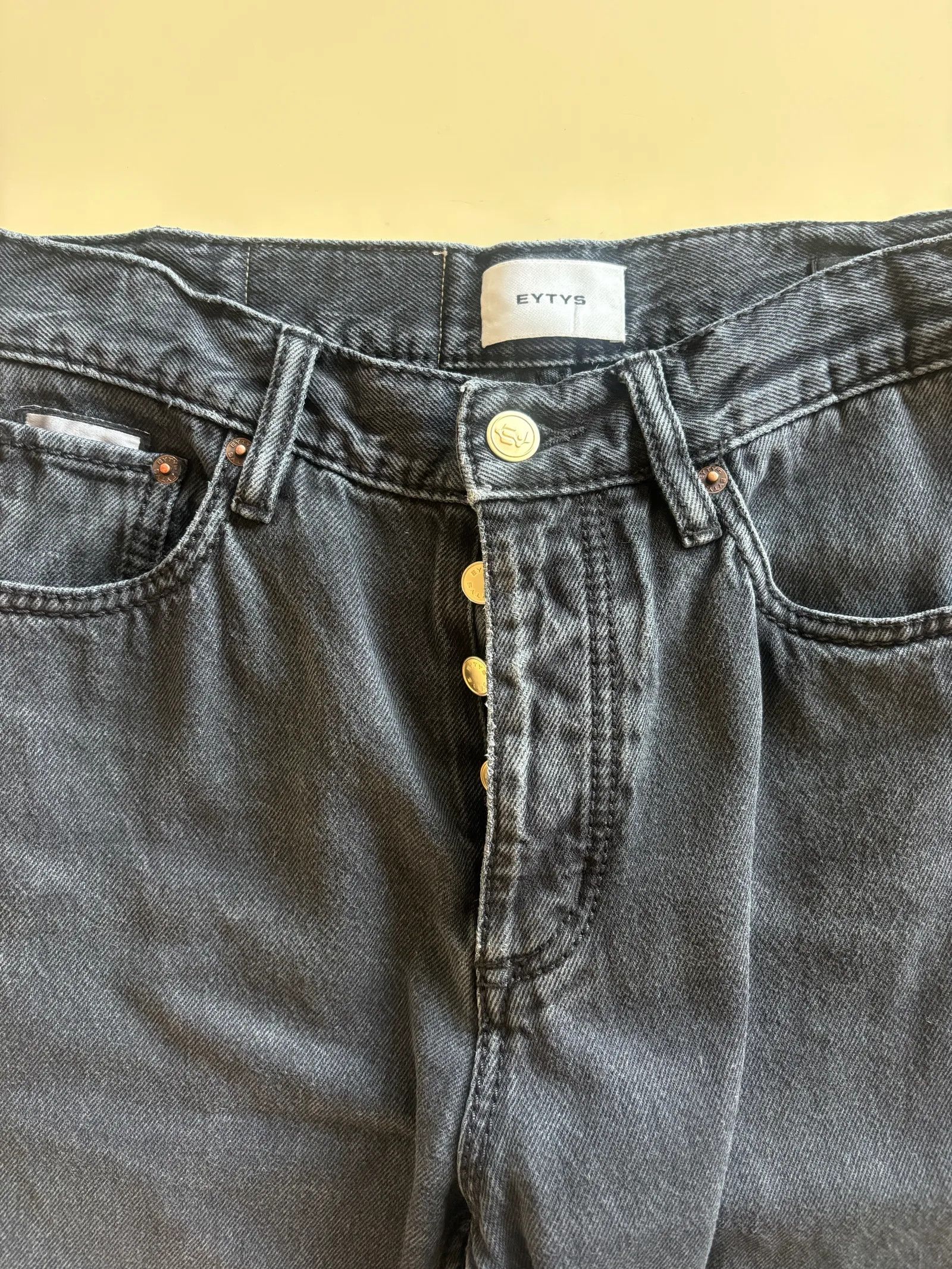 Eytys Eytys Benz Raven Jeans Size 25" / US 0 / IT 36 - 2 Thumbnail