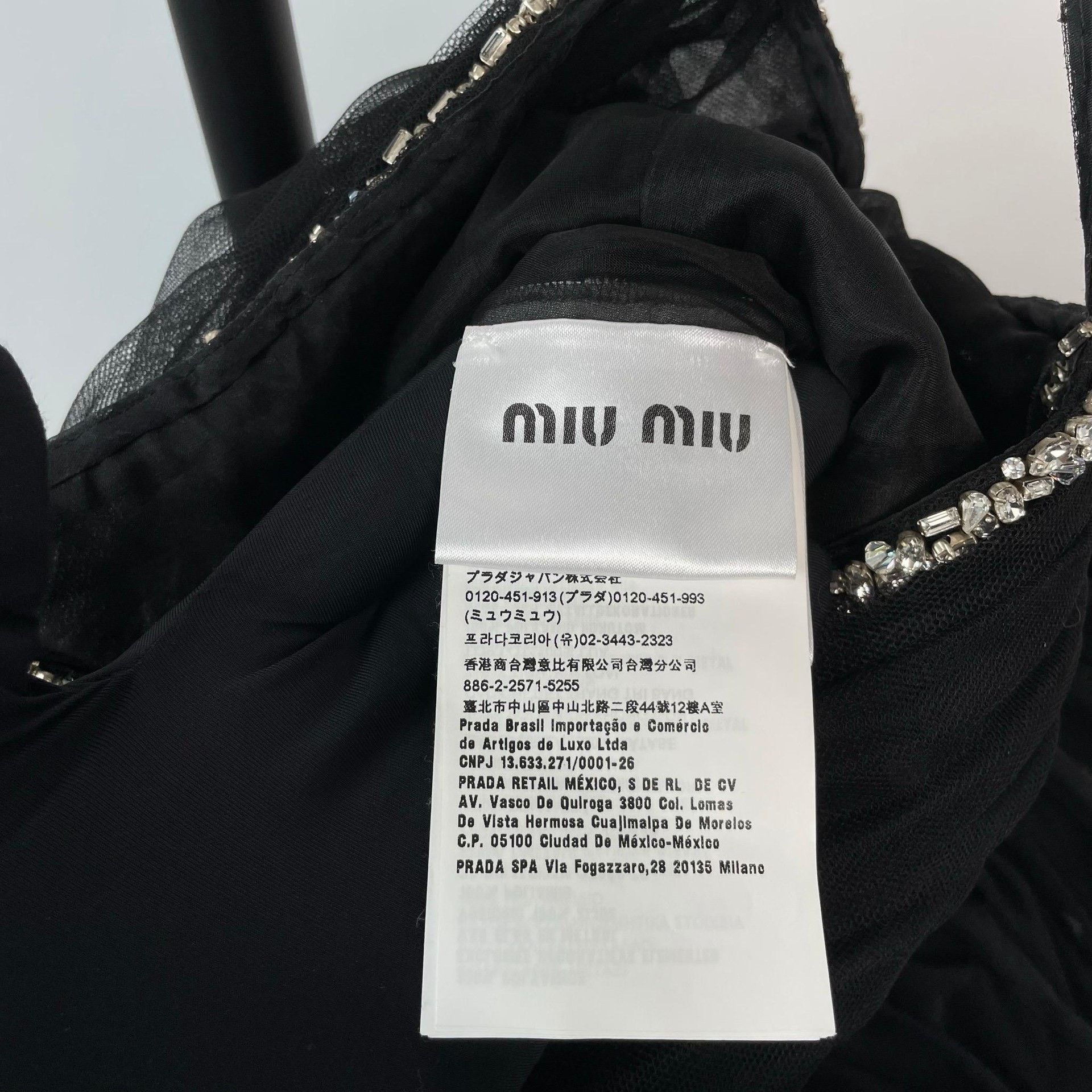 Miu Miu Miu Miu Black Dress 36 Women Size S / US 4 / IT 40 - 6 Thumbnail