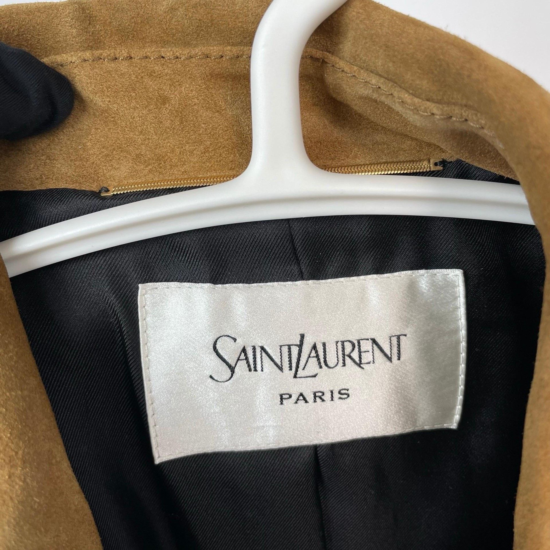 Saint Laurent Paris Saint Laurent Paris Brown Long Sleeve Shirt 36 Men Size US S / EU 44-46 / 1 - 4 Thumbnail