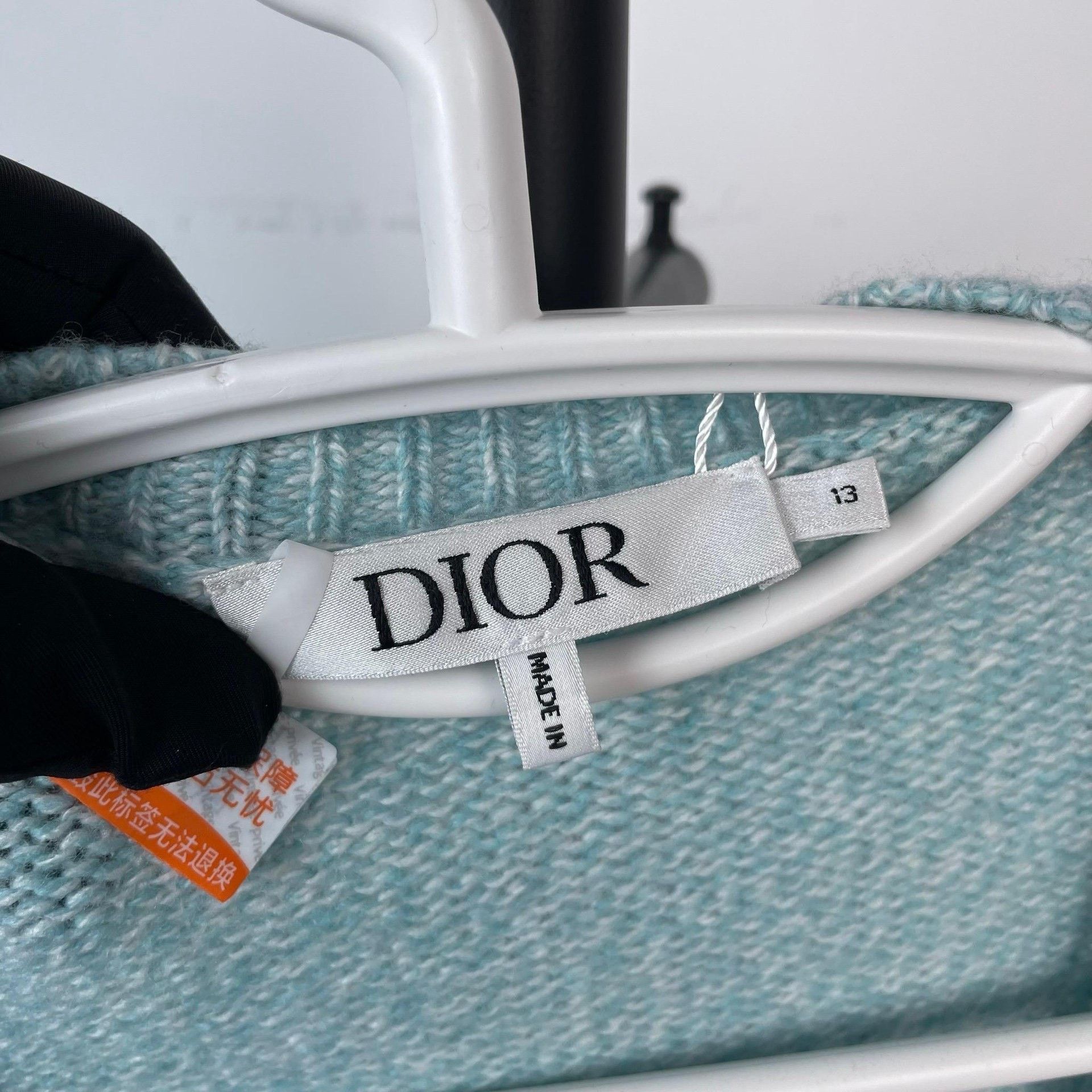Dior Dior Knit Blue Sweater M Women Size M / US 6-8 / IT 42-44 - 4 Thumbnail