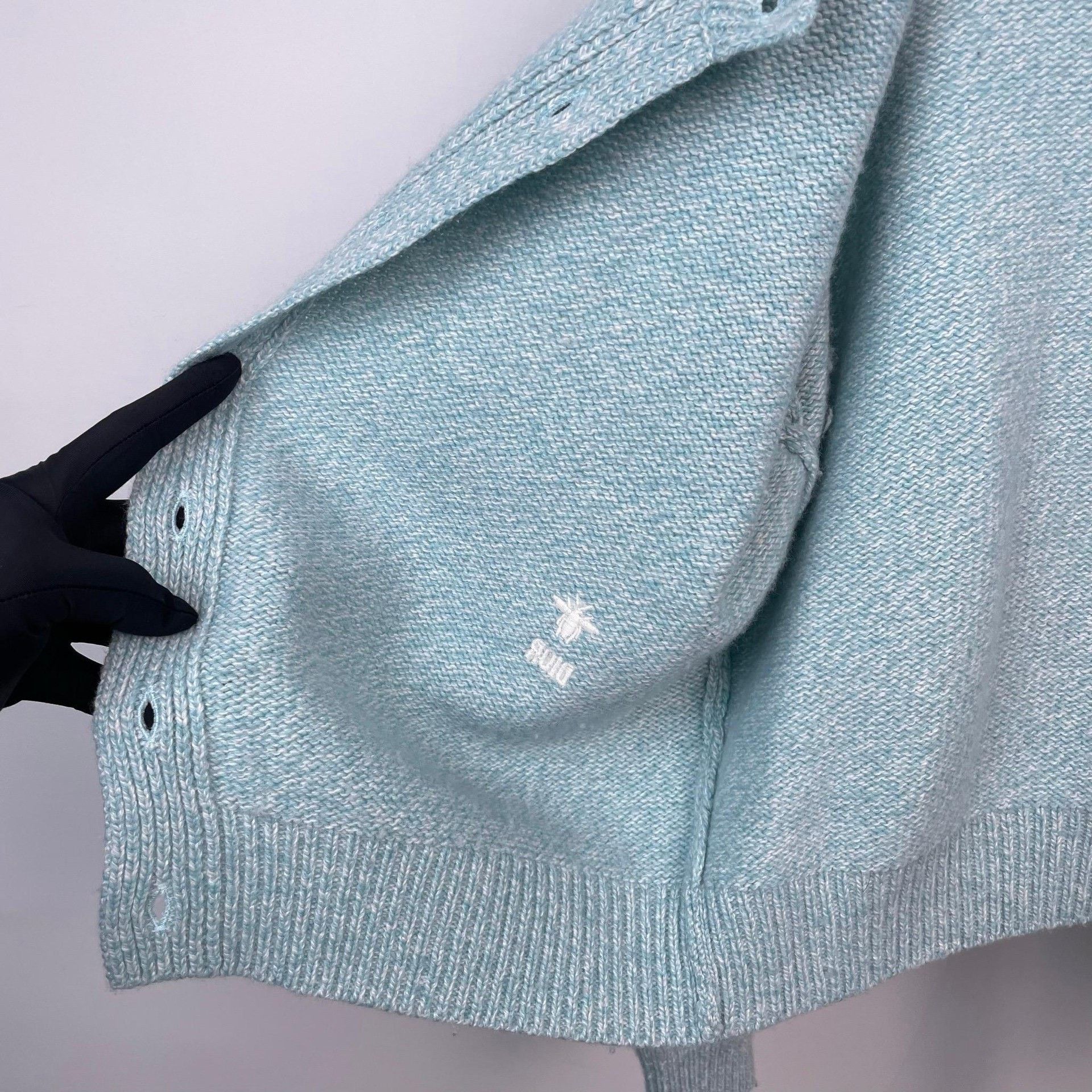 Dior Dior Knit Blue Sweater M Women Size M / US 6-8 / IT 42-44 - 5 Thumbnail