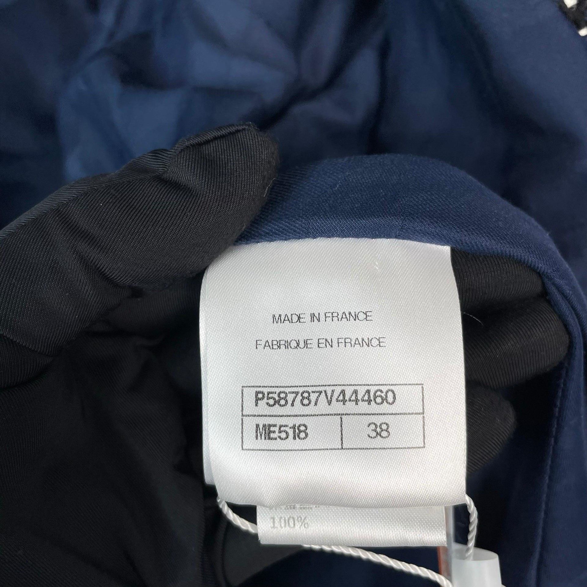 Chanel Chanel Laser Blue Jacket S Women Size S / US 4 / IT 40 - 6 Thumbnail
