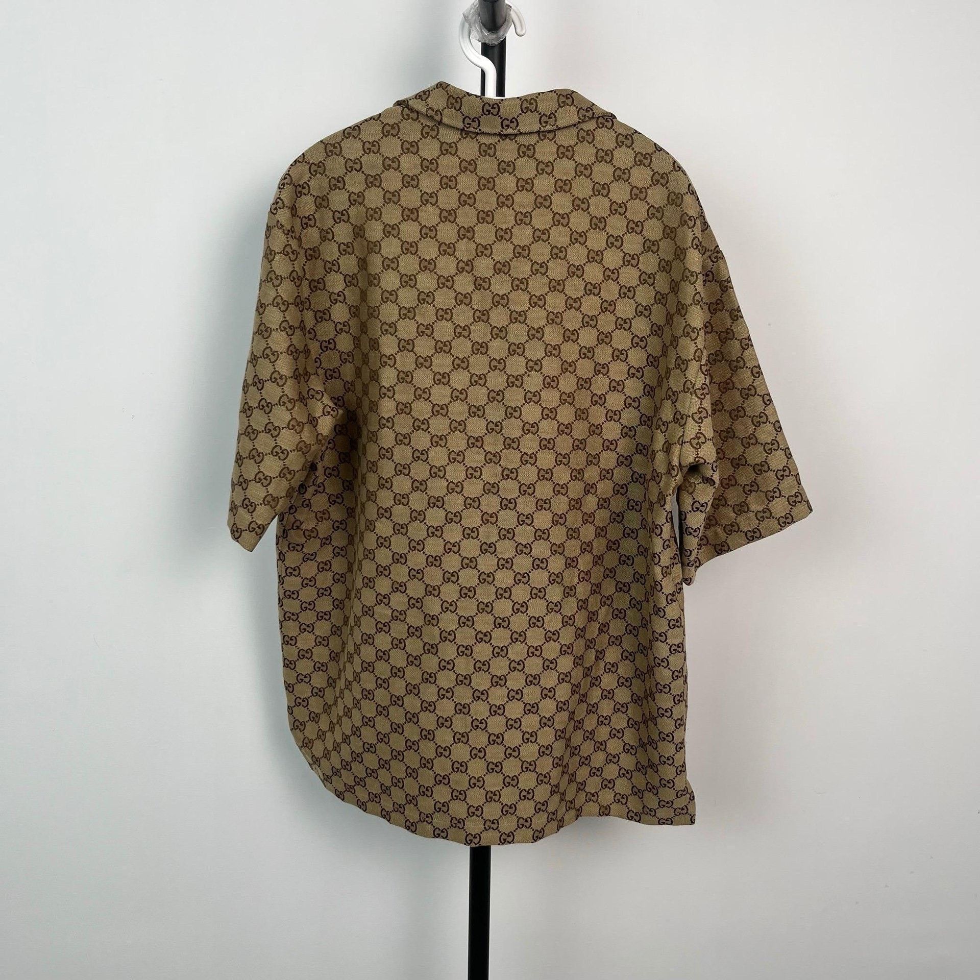 Gucci Gucci Retro Brown Button Up 46 Women Size L / US 10 / IT 46 - 2 Thumbnail