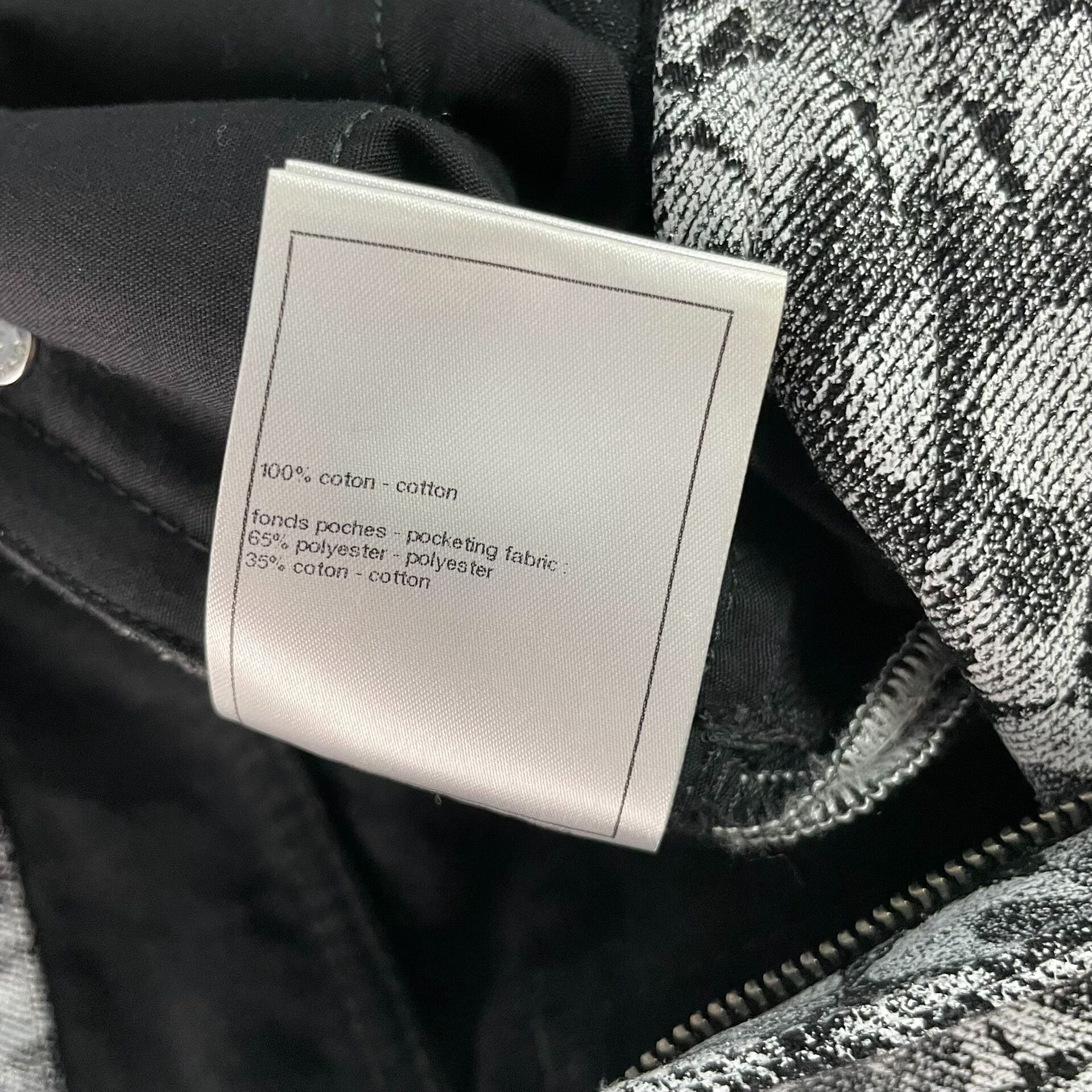 Chanel Chanel Gray Denim Jeans 36 Men Size US 36 / EU 52 - 9 Thumbnail