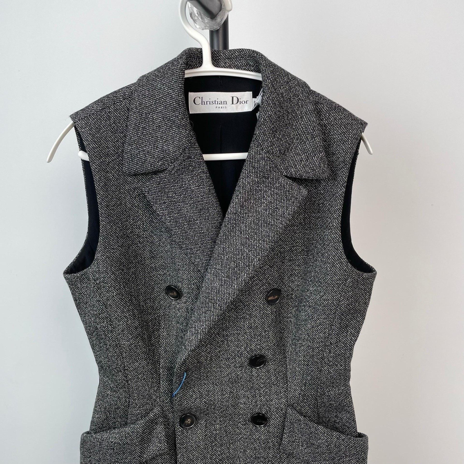 Dior Dior Gray Dress 38 Women Size S / US 4 / IT 40 - 3 Thumbnail