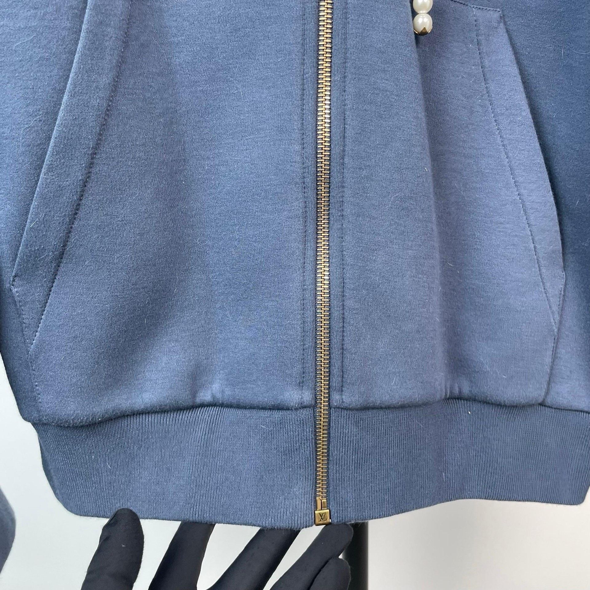Louis Vuitton Louis Vuitton Blue Jacket M Women Size M / US 6-8 / IT 42-44 - 6 Thumbnail