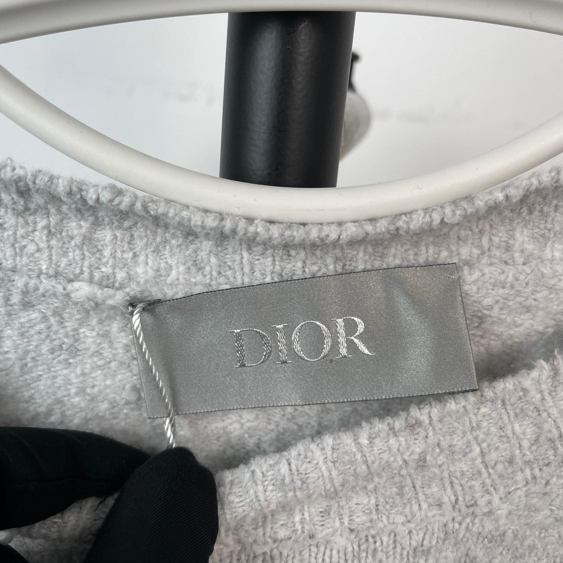Dior Dior Floral Embroidered Gray Sweater L Women Size L / US 10 / IT 46 - 5 Thumbnail